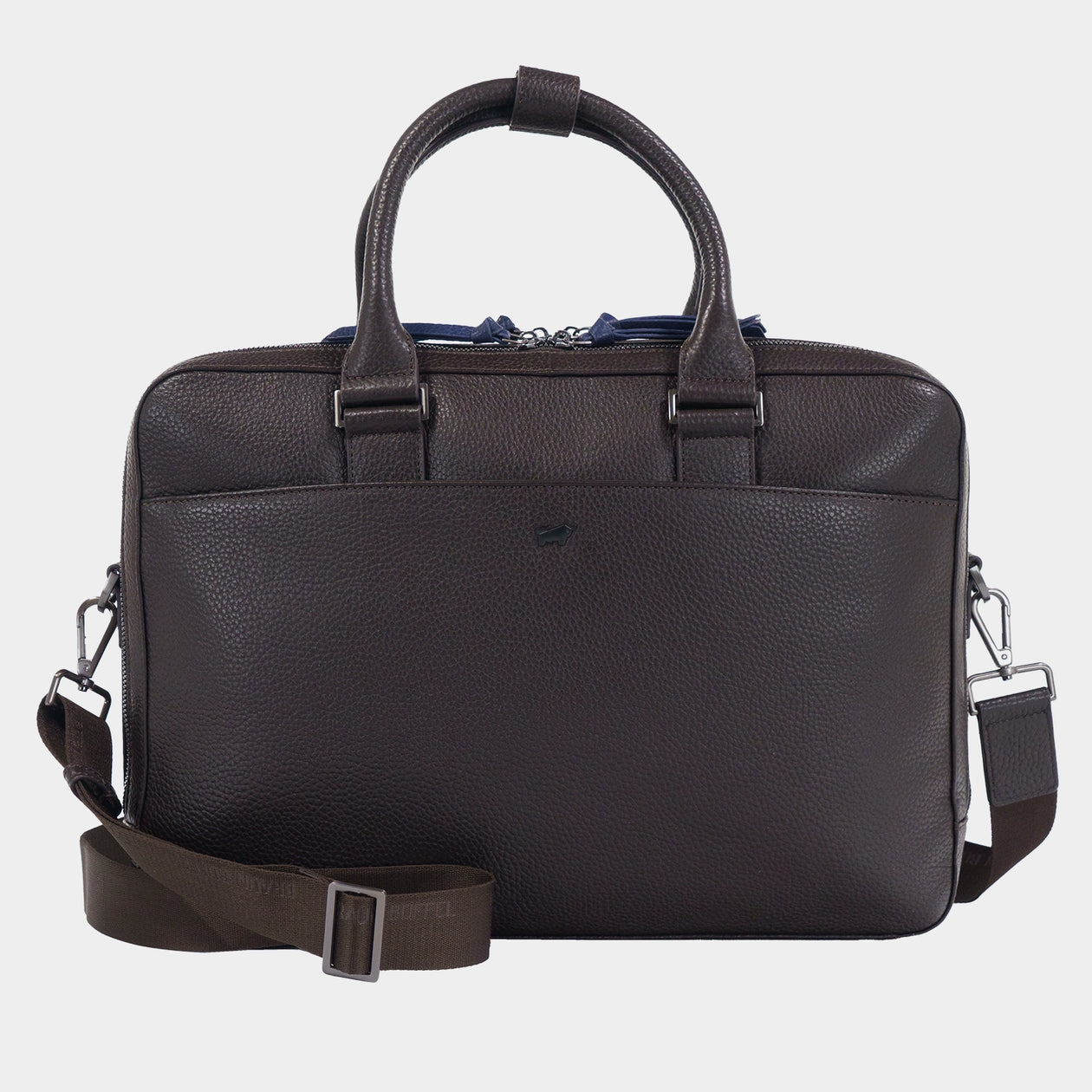 Frontansicht NOVARA Business Bag L braun