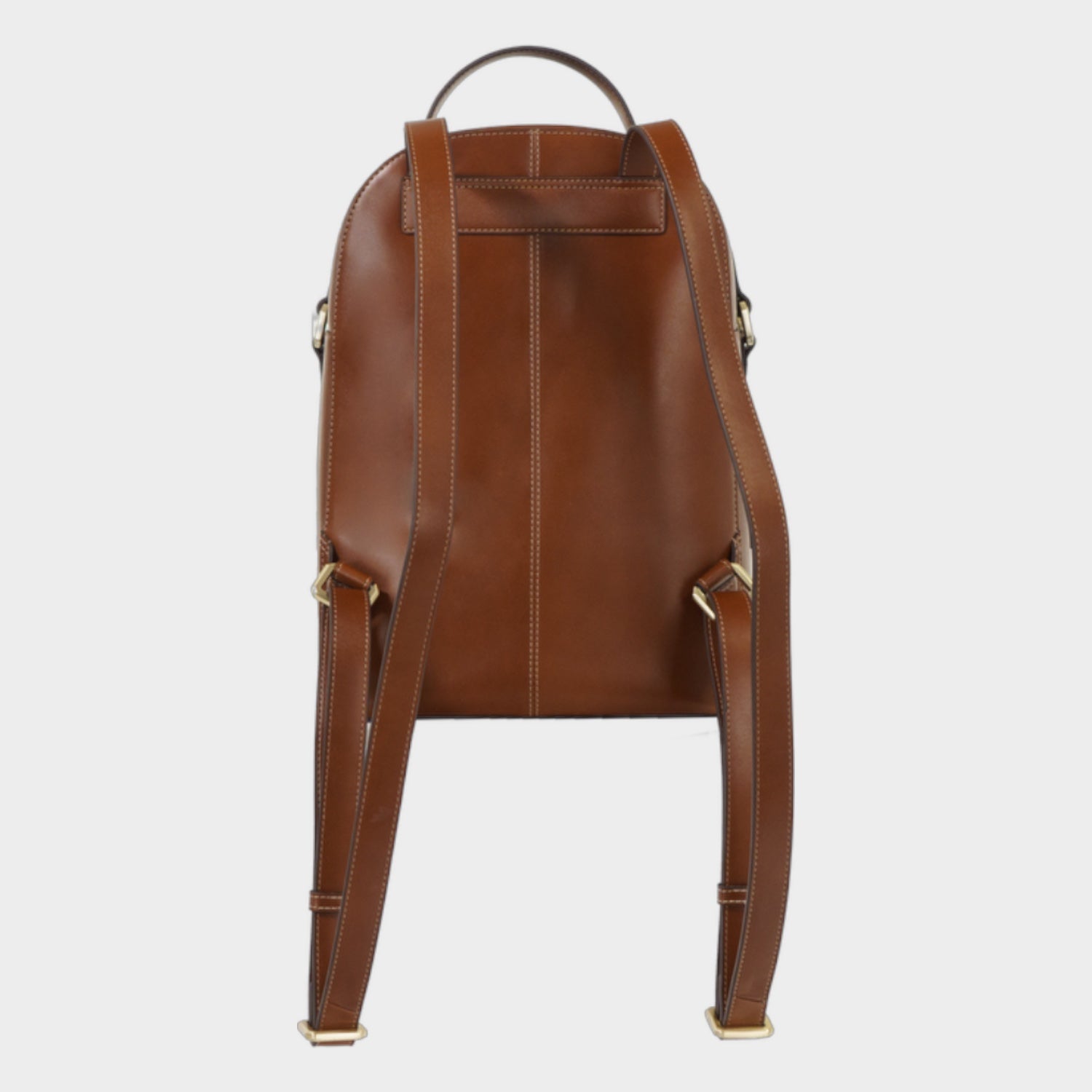 Rückansicht ALICE Rucksack cognac