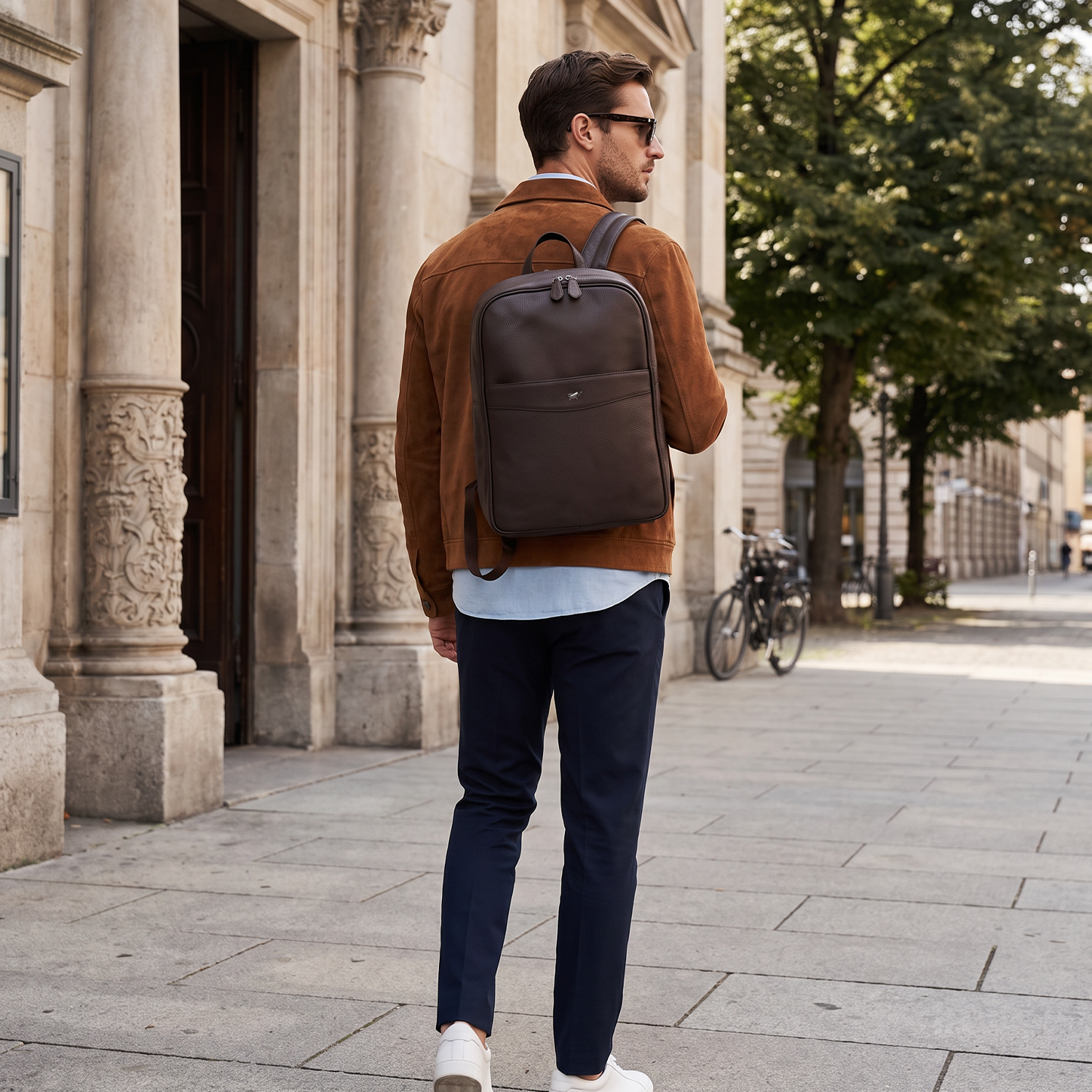 THEO Rucksack braun