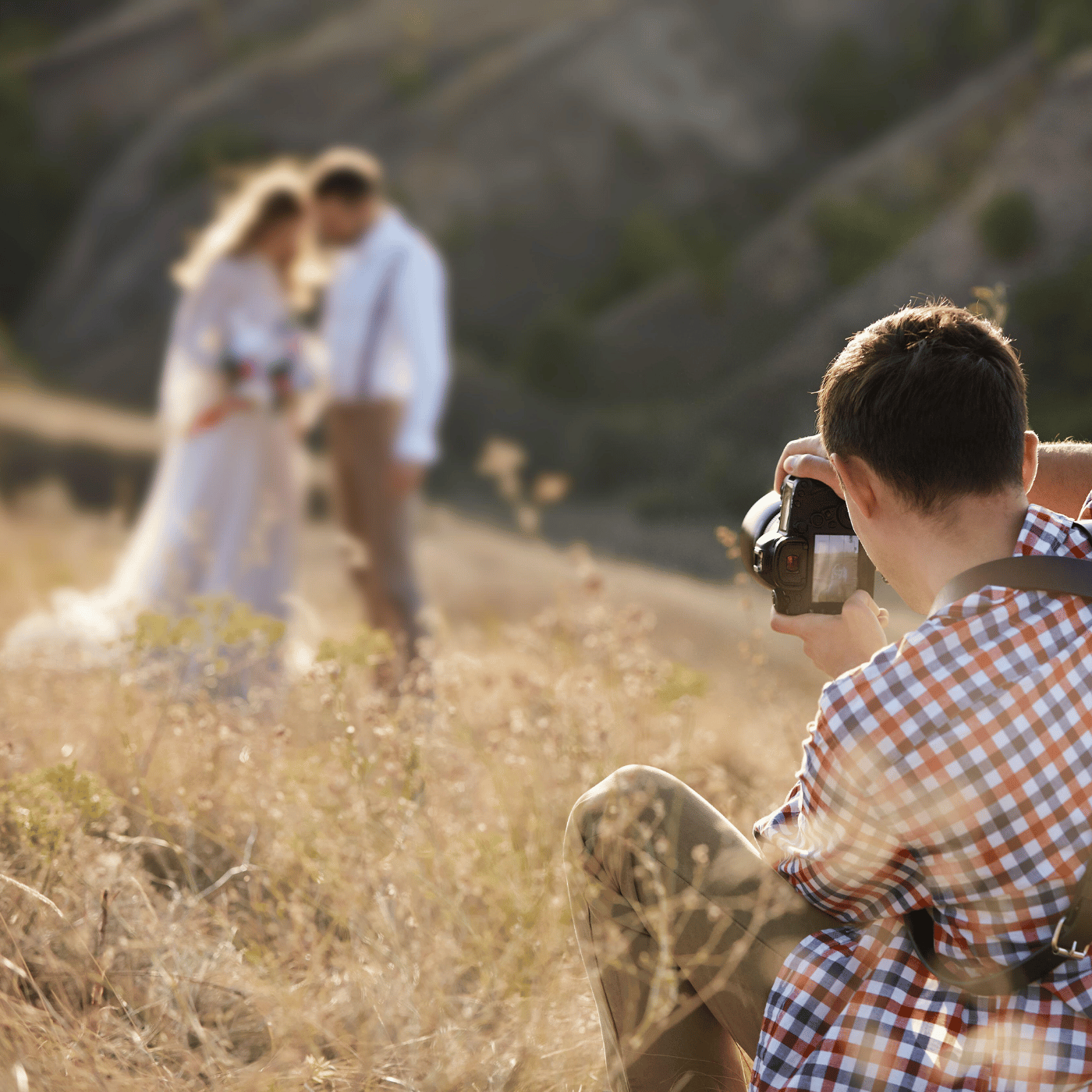 Fotoshooting zur ledernen Hochzeit
