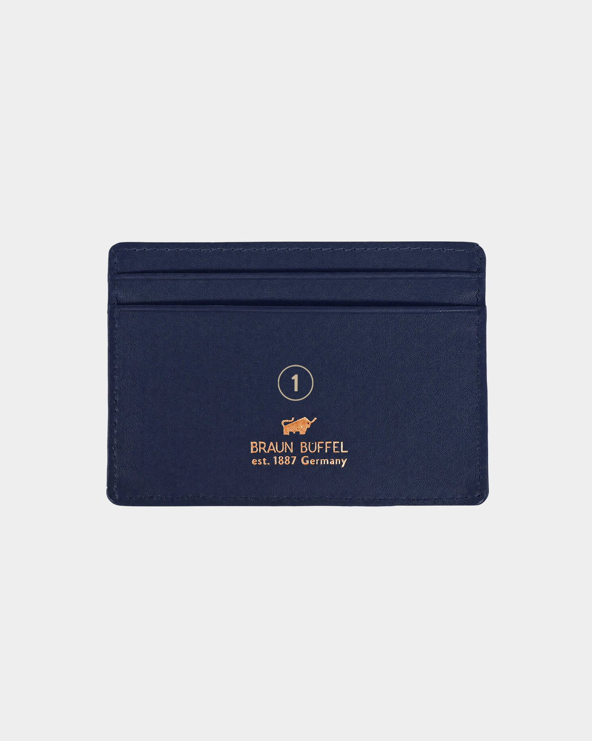 Personalisierung VERONA Kartenetui 4CS dark navy