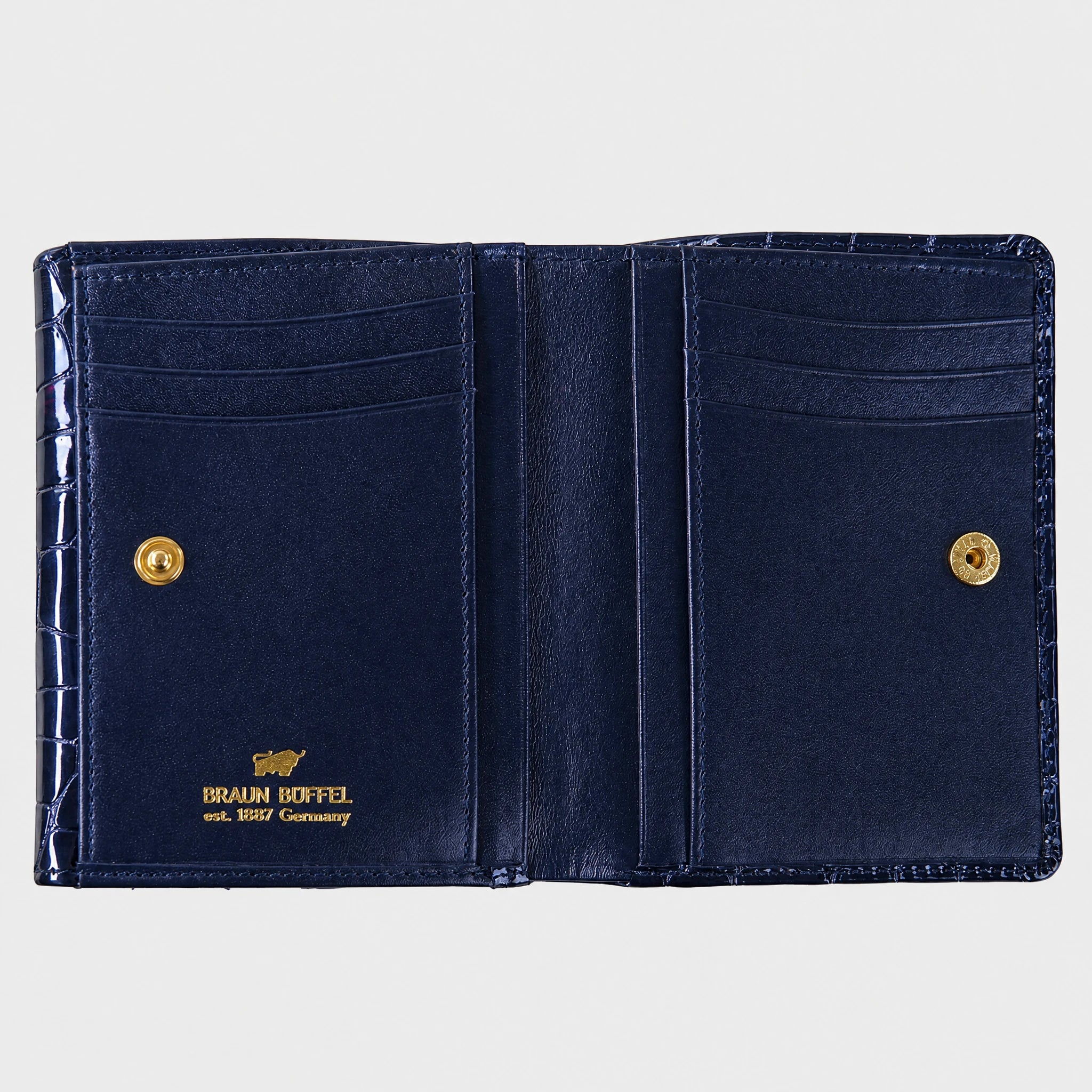 Innenansicht VERONA Geldbörse 9CS dark navy