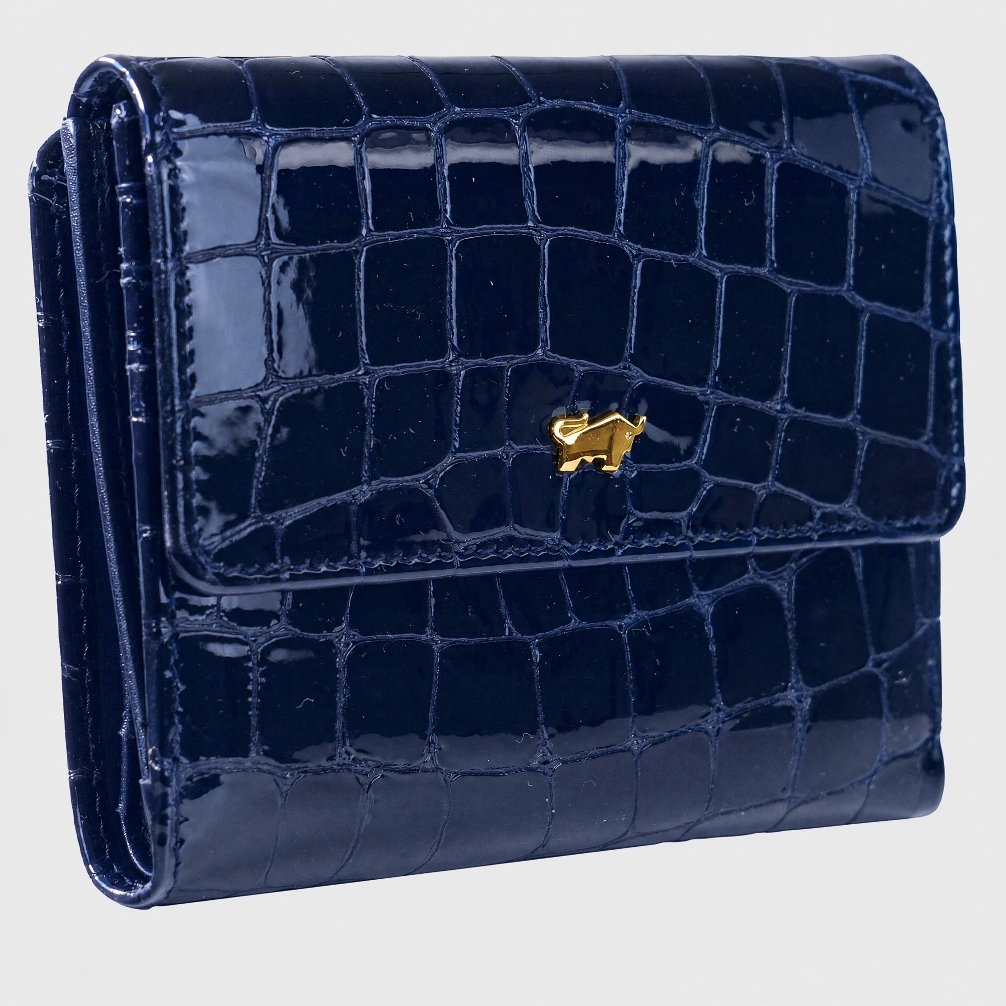 Schrägansicht VERONA Geldbörse 9CS dark navy