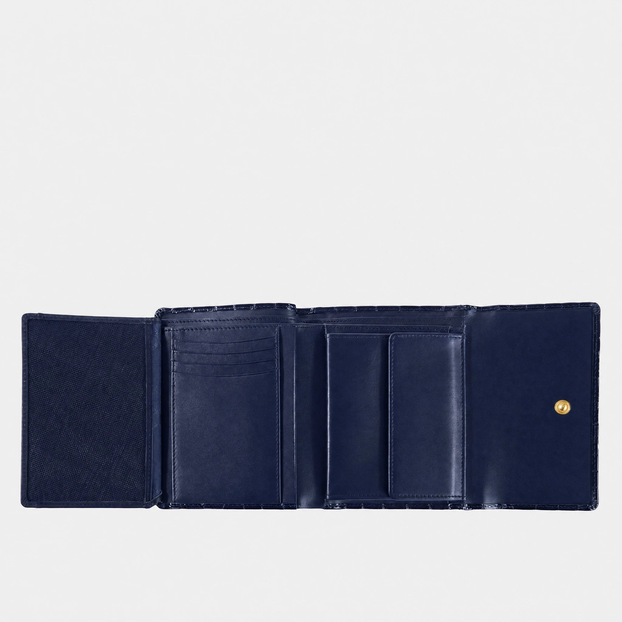 Innenansicht VERONA Geldbörse M 8CS dark navy