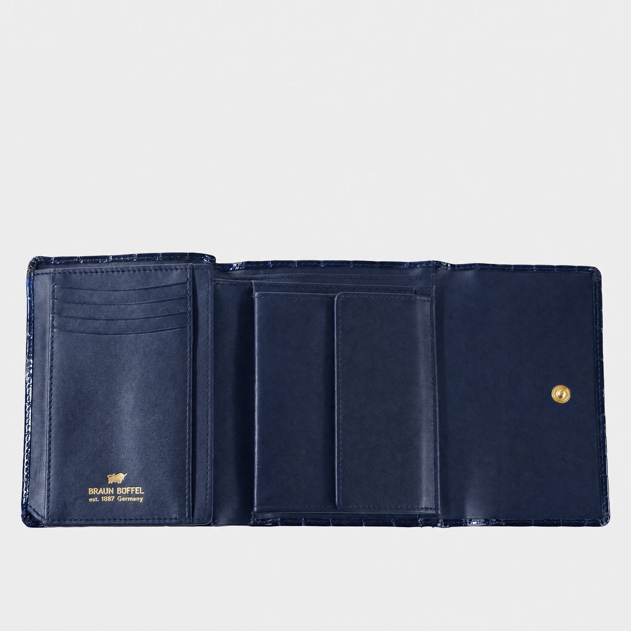 Innenansicht VERONA Geldbörse M 8CS dark navy