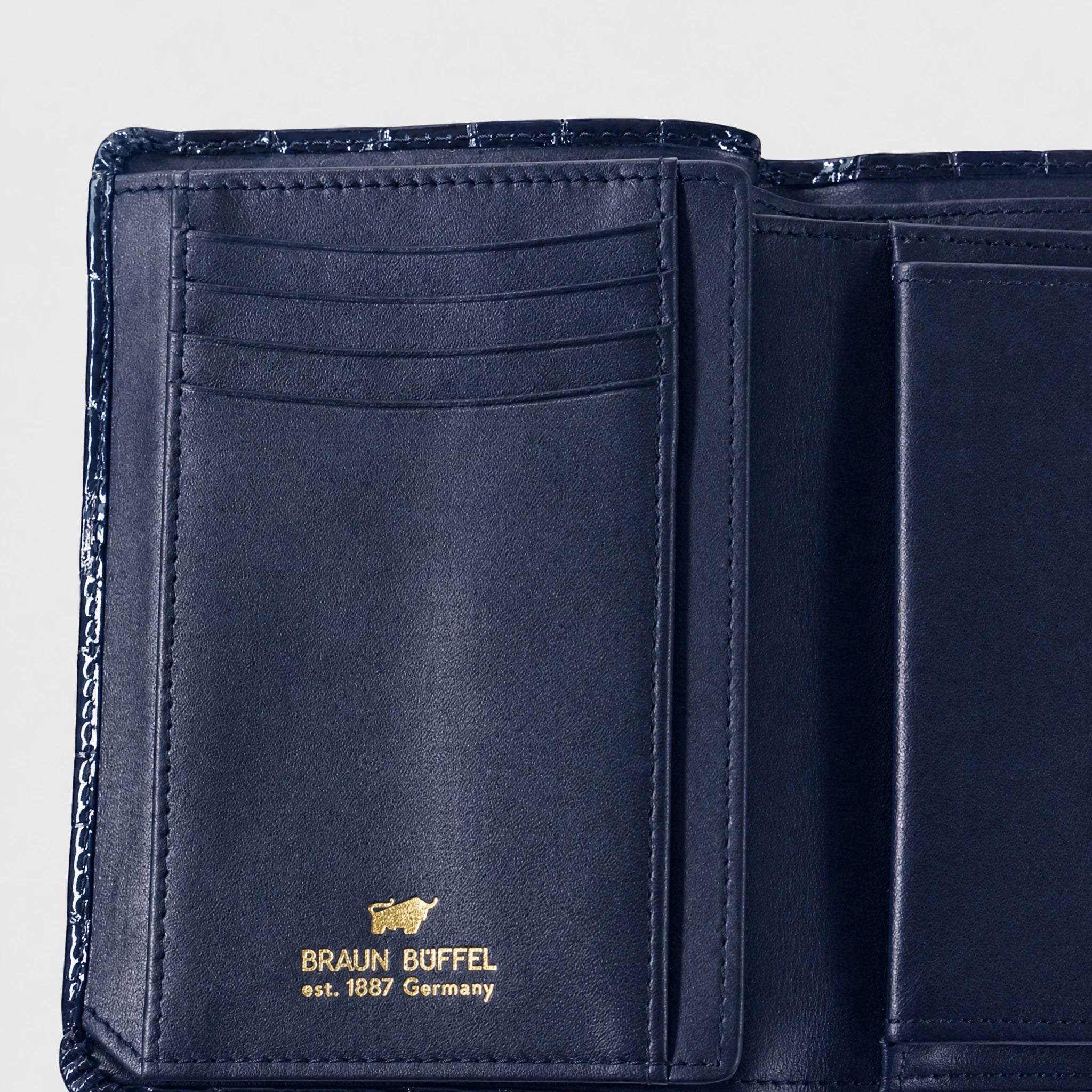 Keyfeature VERONA Geldbörse M 8CS dark navy