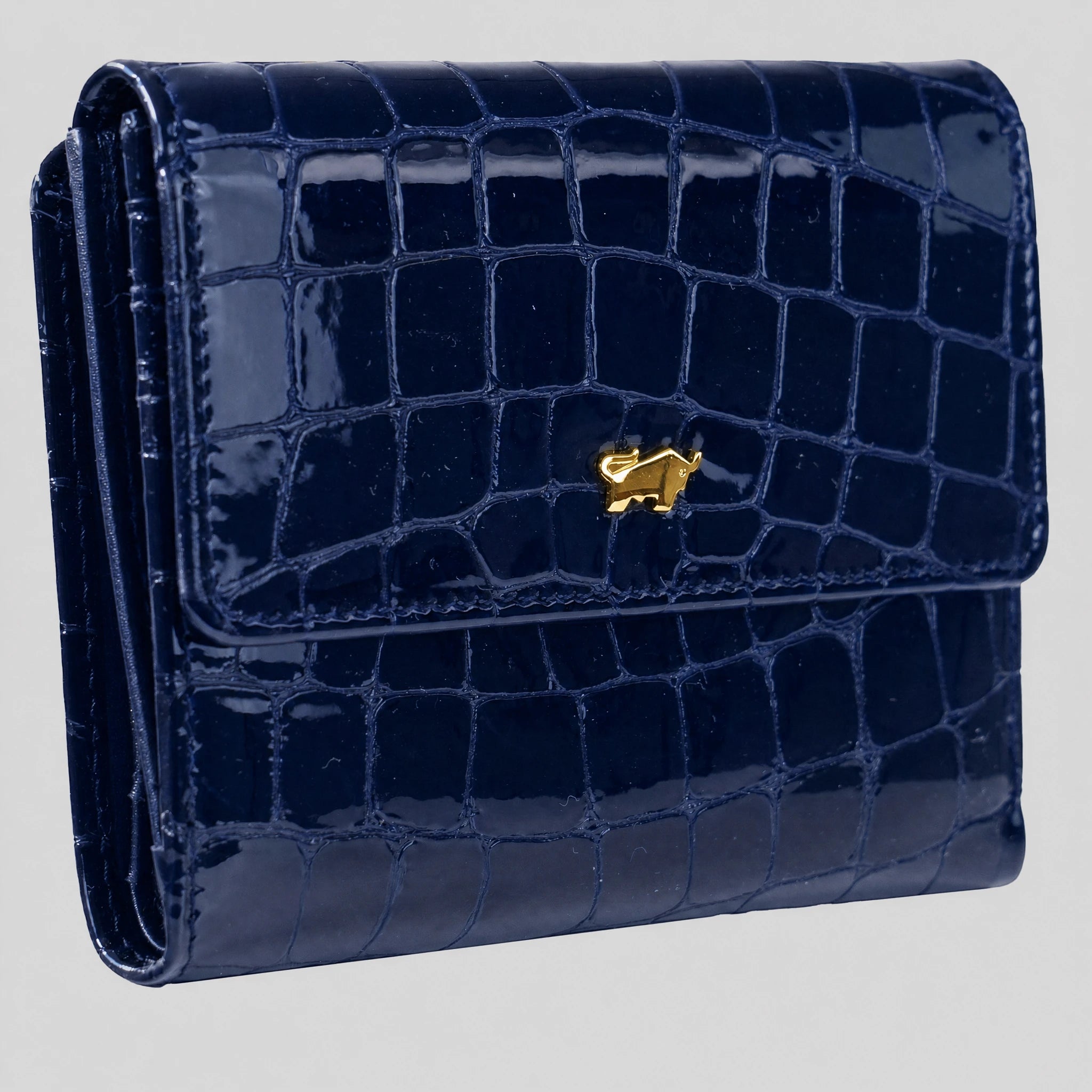 Schrägansicht VERONA Geldbörse M 8CS dark navy