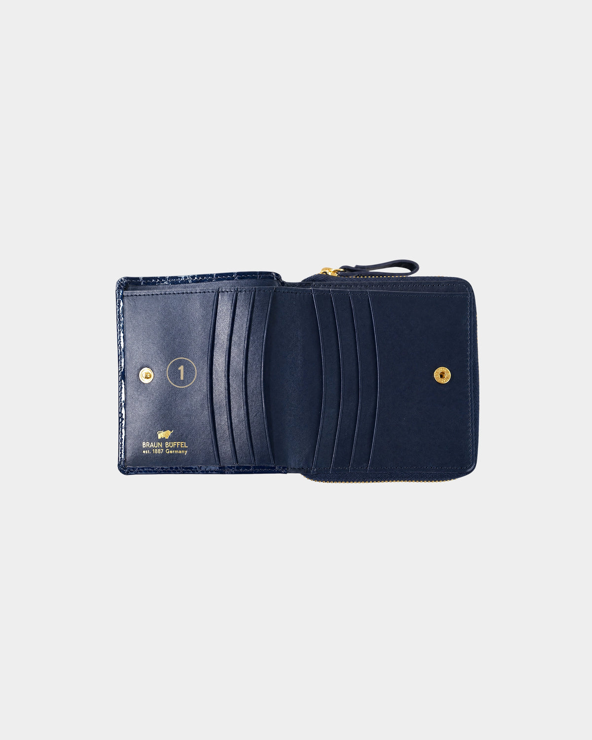 Personalisierung VERONA RV-Geldbörse S 6CS dark navy