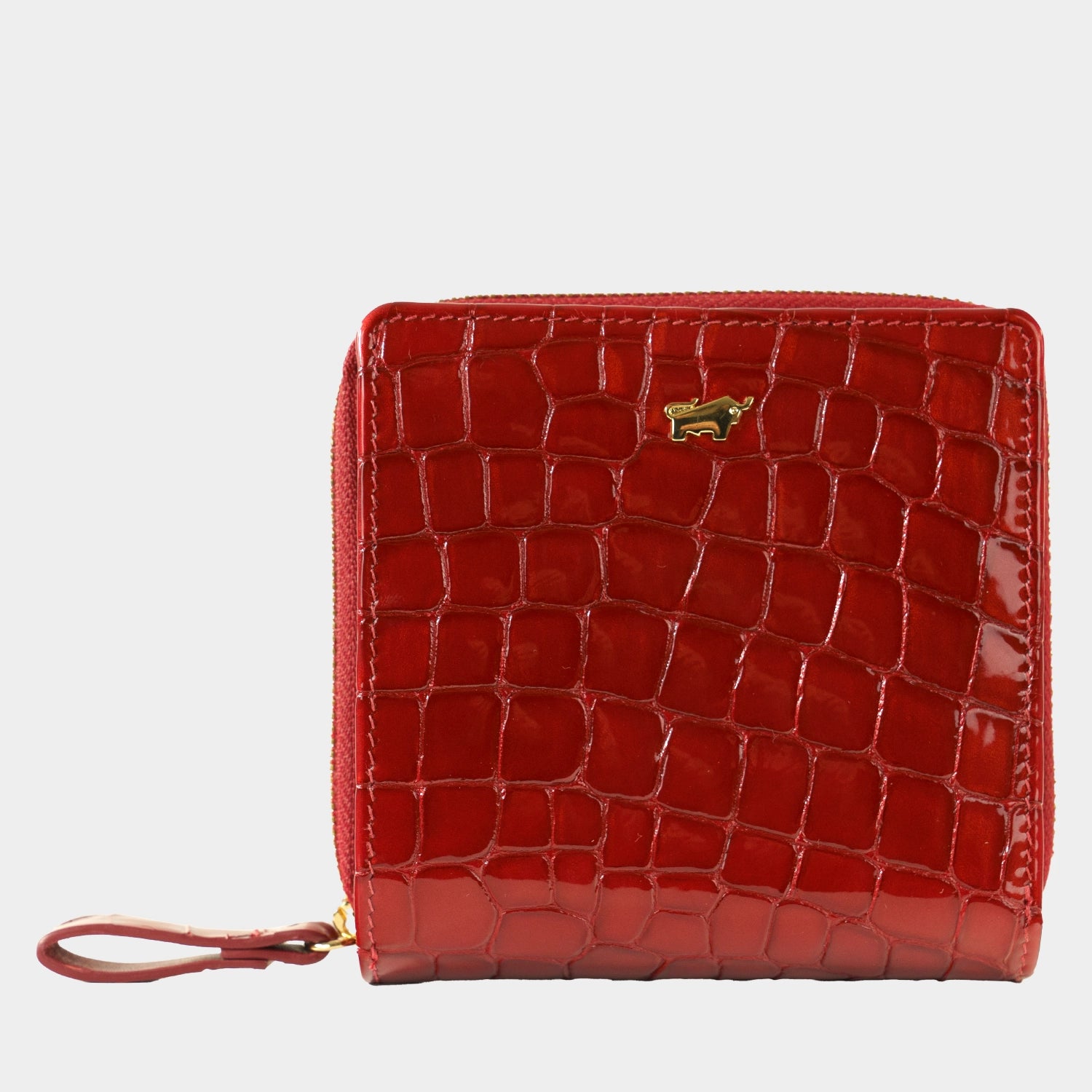 VERONA zippered wallet S 6CS red