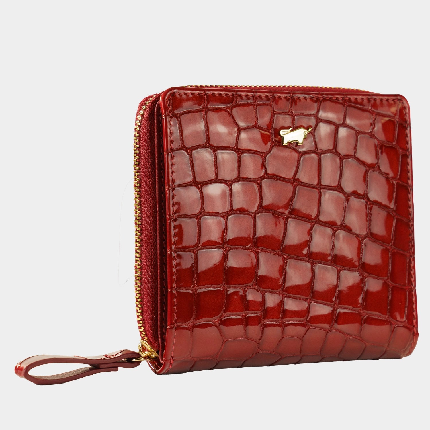 VERONA zippered wallet S 6CS red