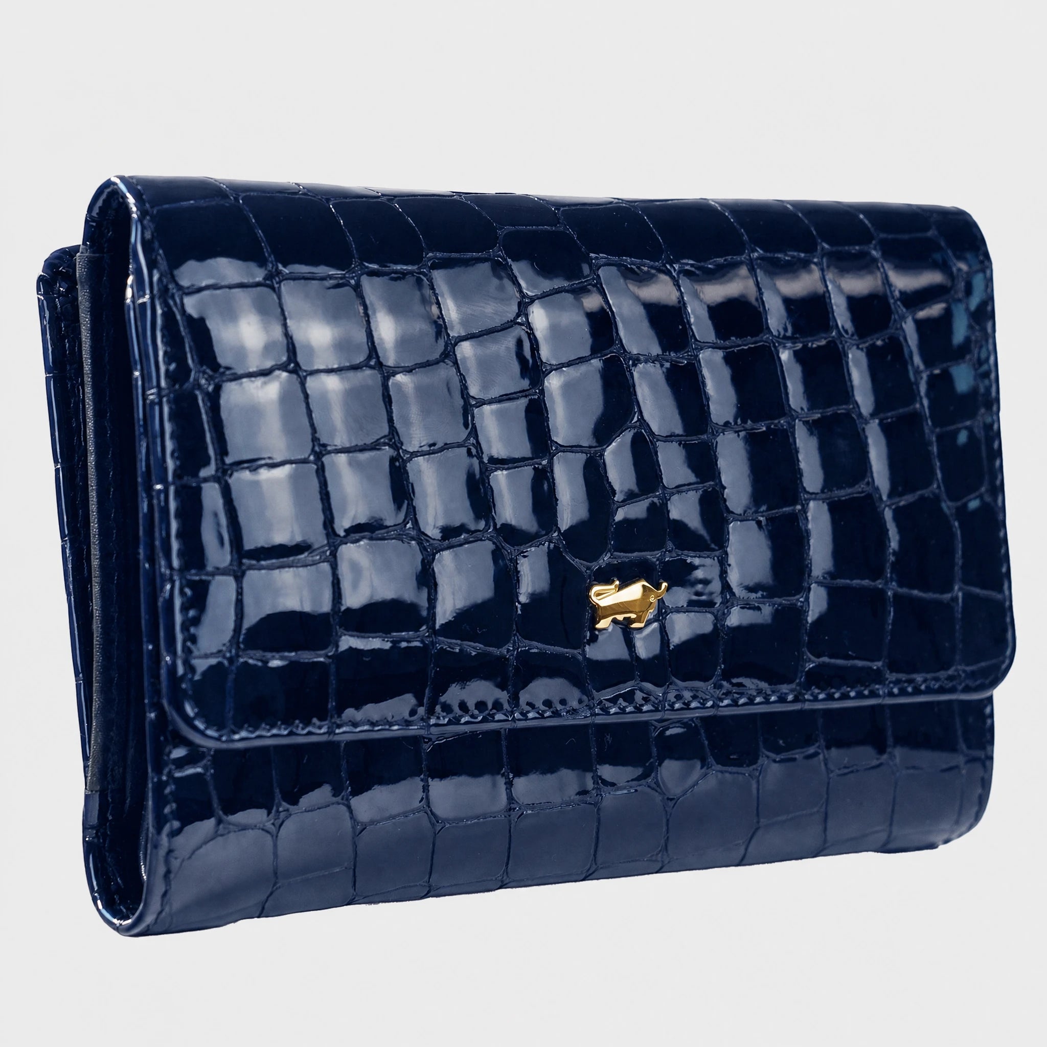 Schrägansicht VERONA Geldbörse M 15CS dark navy