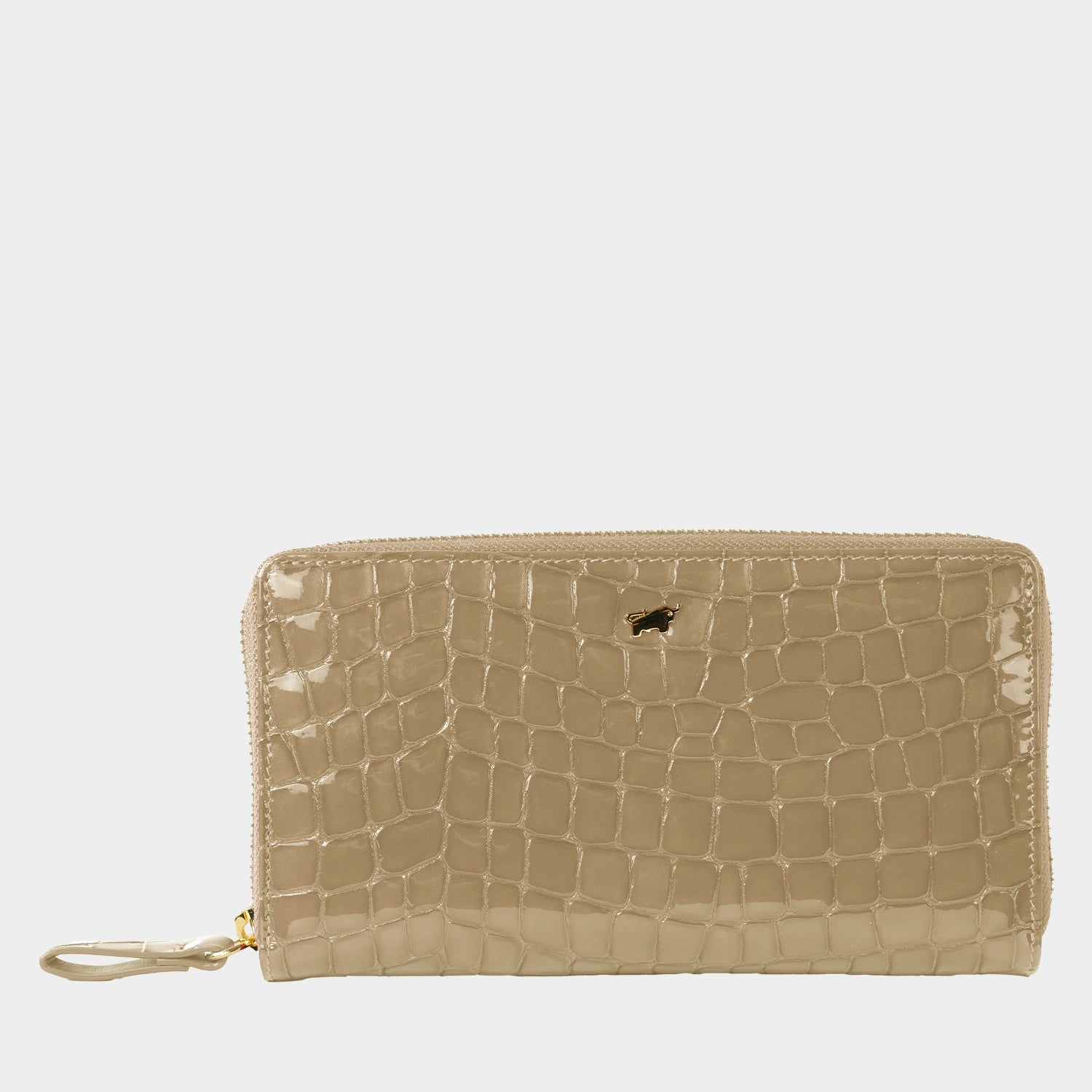 VERONA zippered wallet 18CS sand