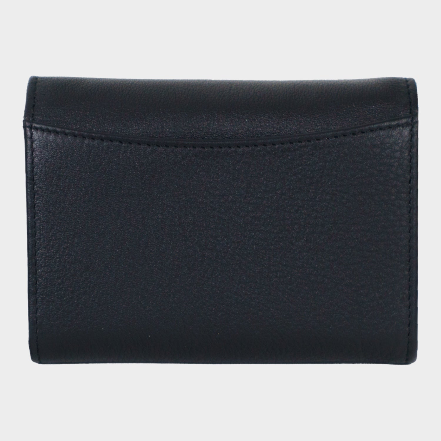 Rückansicht JOY RFID Mini Geldbörse slim 3CS black