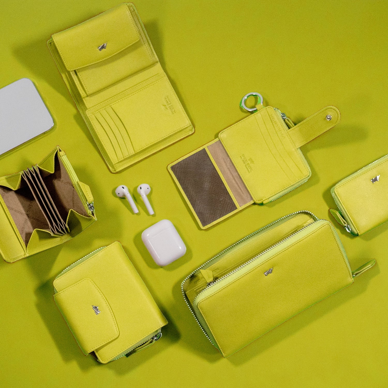 Kollektionsbild JOY RFID Mini Geldbörse slim 3CS lemongrass hover