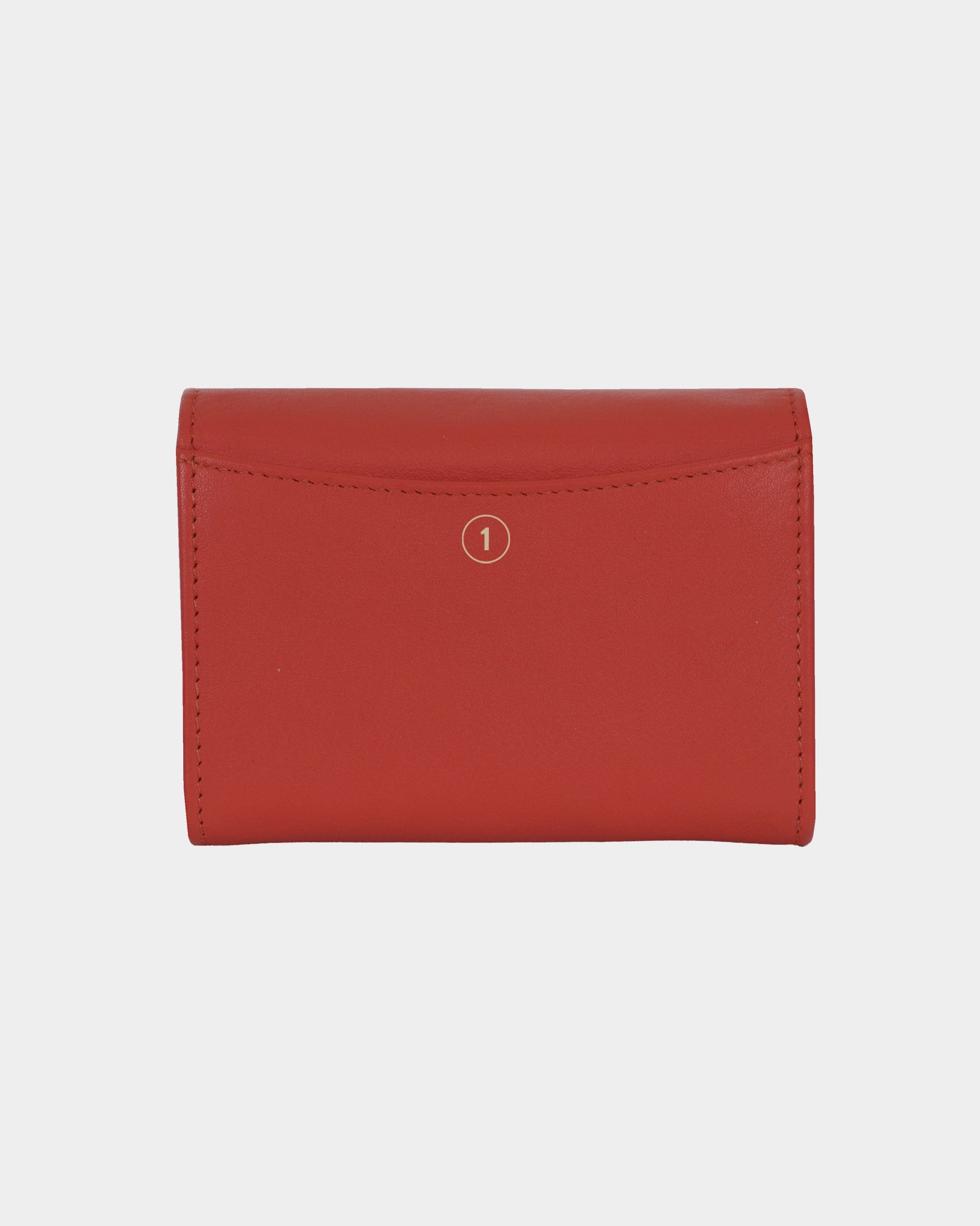 Personalisierung JOY RFID Mini Geldbörse slim 3CS coral