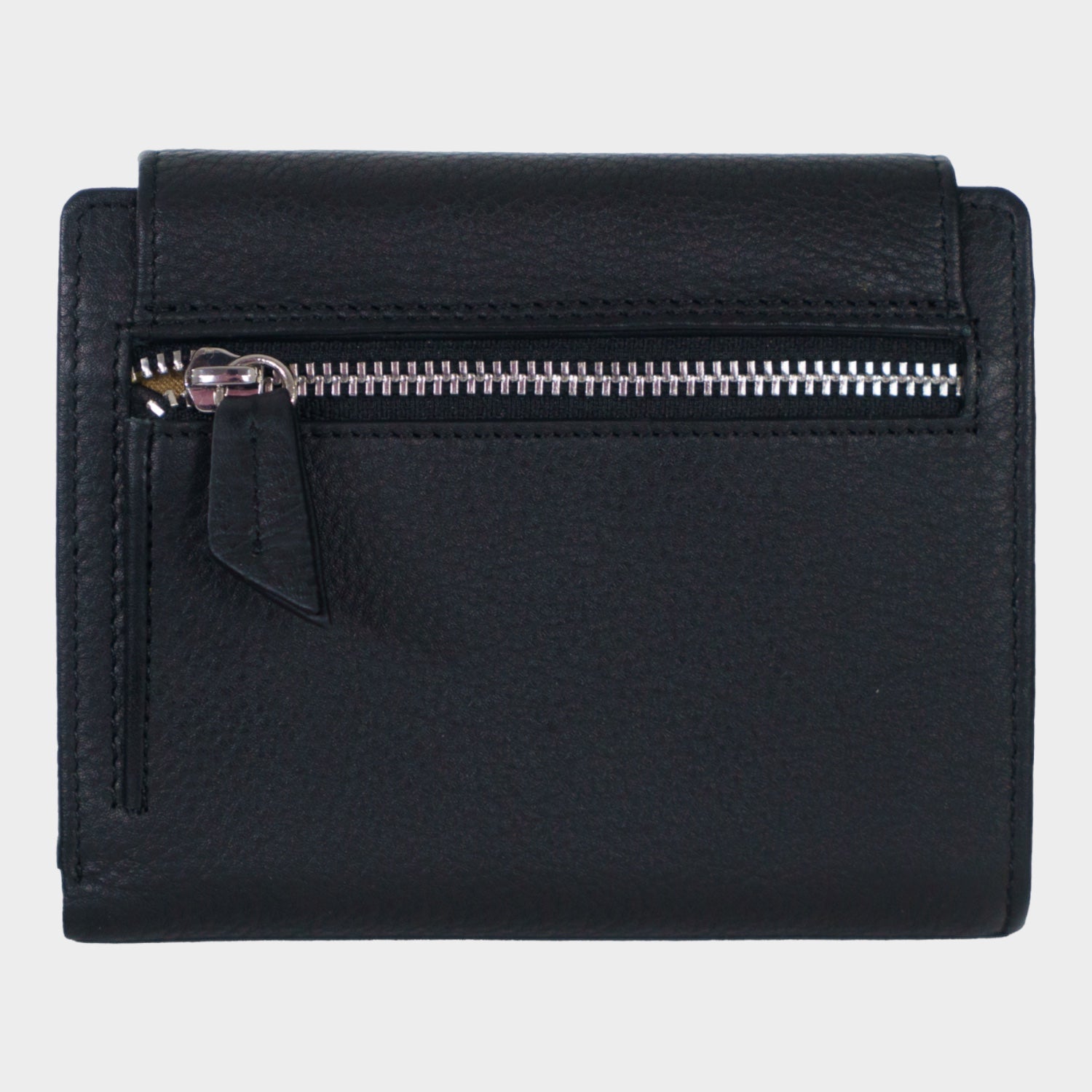 Rückansicht JOY RFID Geldbörse M 8CS black