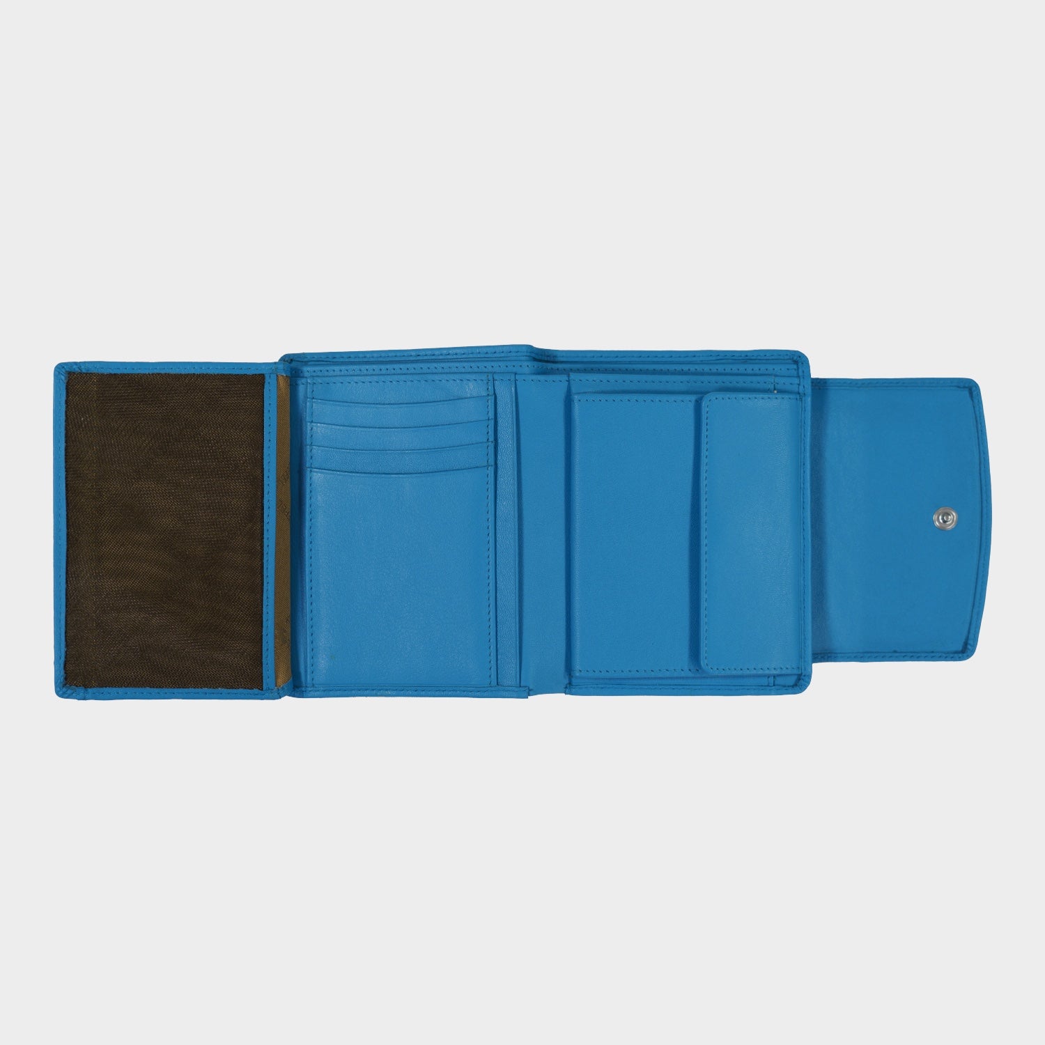 Innenansicht JOY RFID Geldbörse M 8CS indigo blue