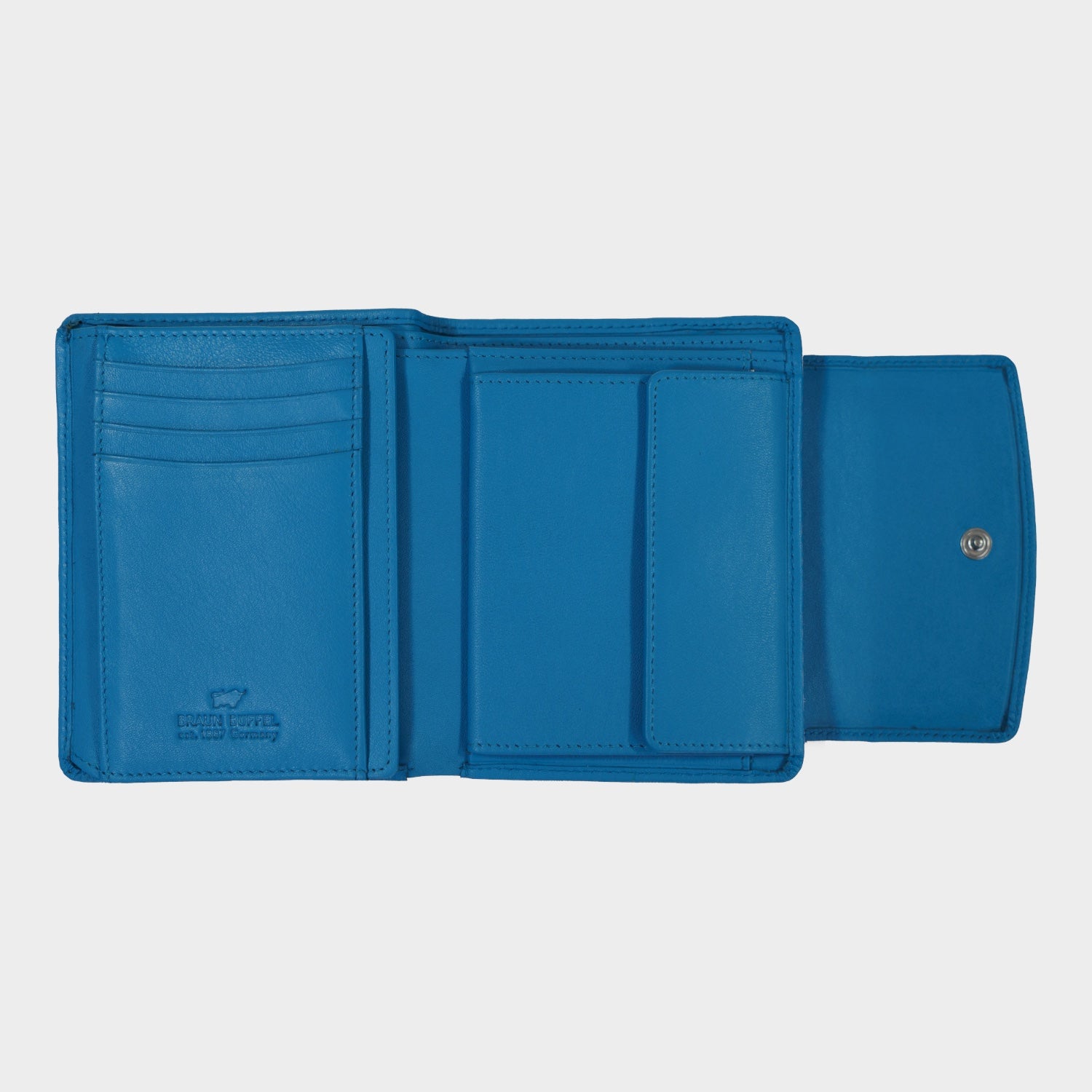 Innenansicht JOY RFID Geldbörse M 8CS indigo blue