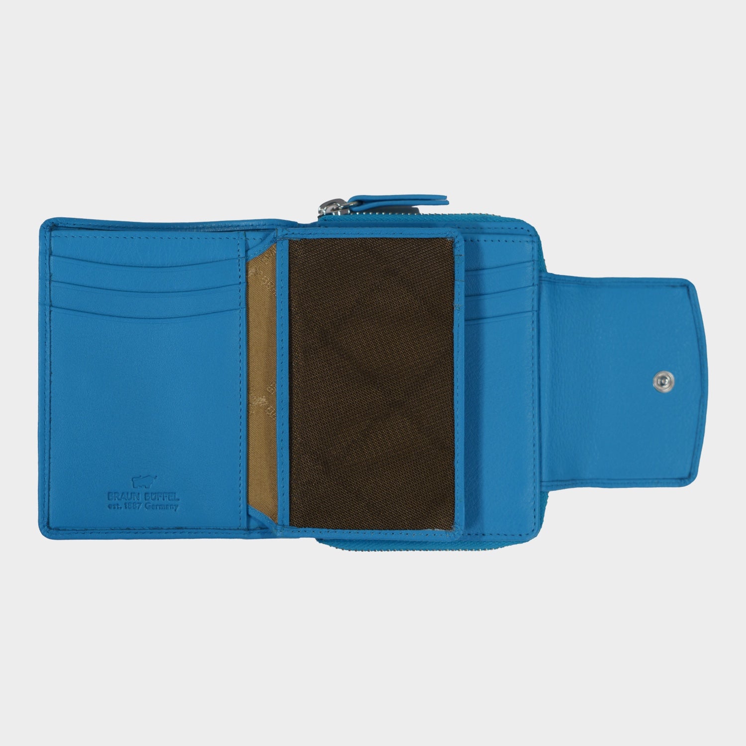 Innenansicht JOY RFID RV-Geldbörse M 8CS indigo blue