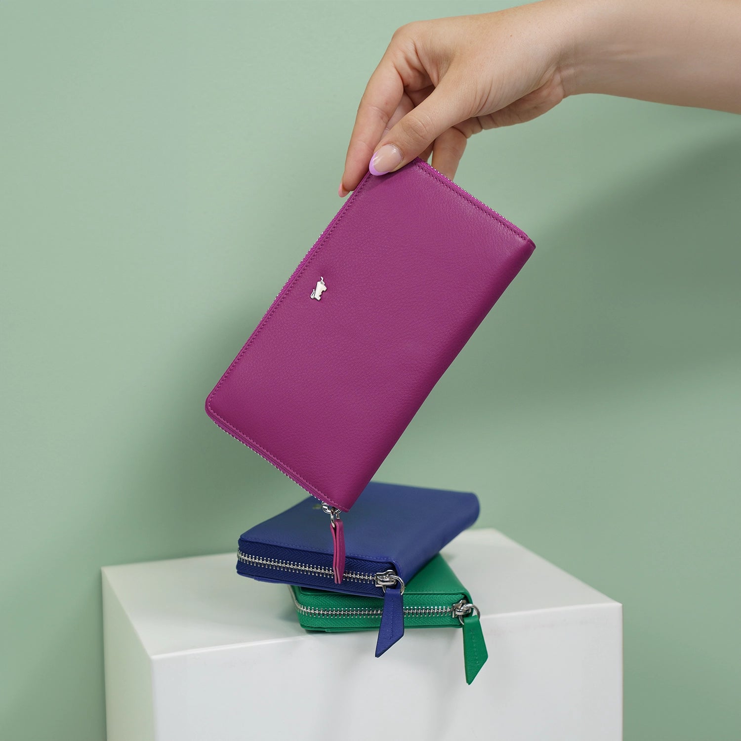 JOY RFID RV-Geldbörse 18CS indigo violet