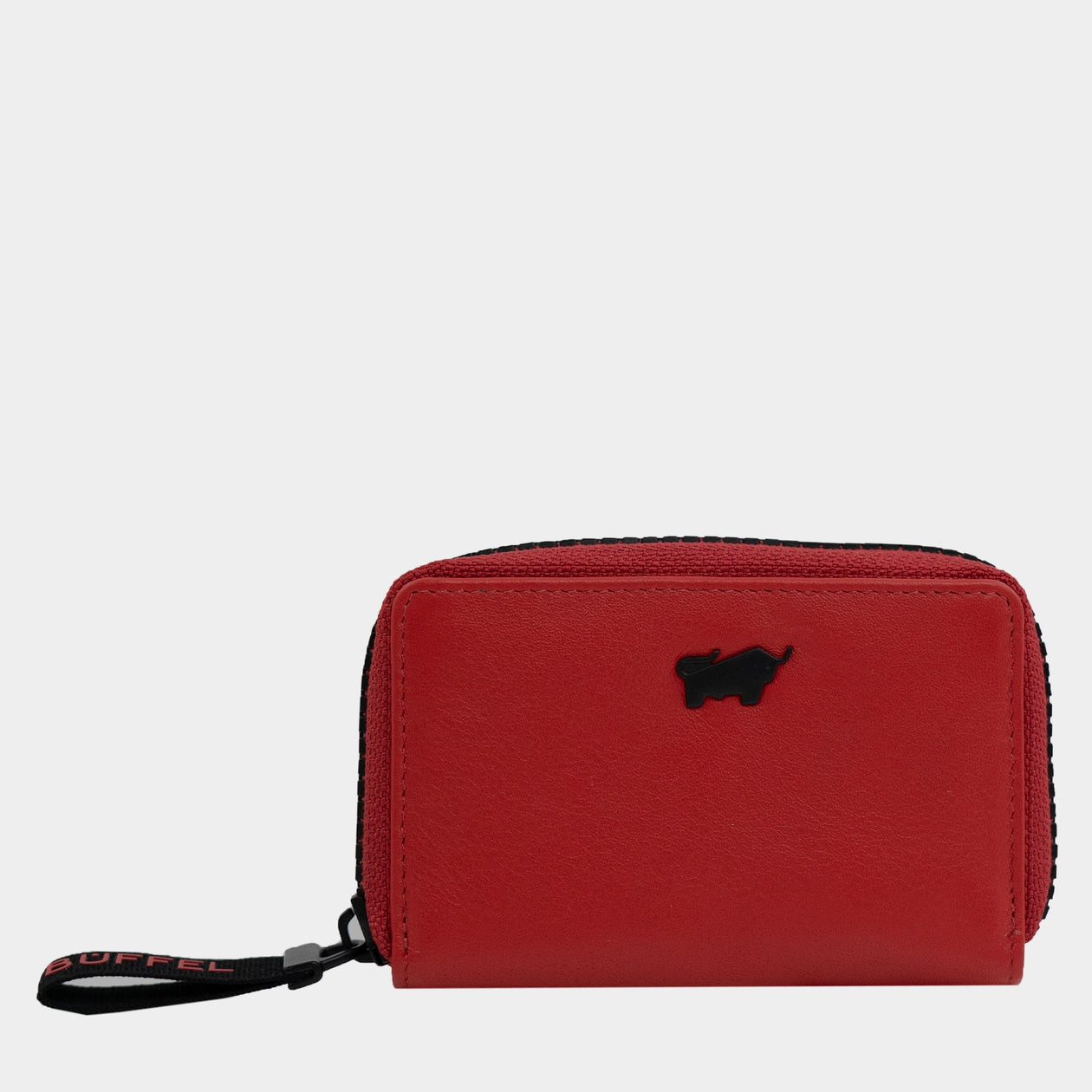 Frontansicht CAPRI RFID Mini Geldbörse flame red