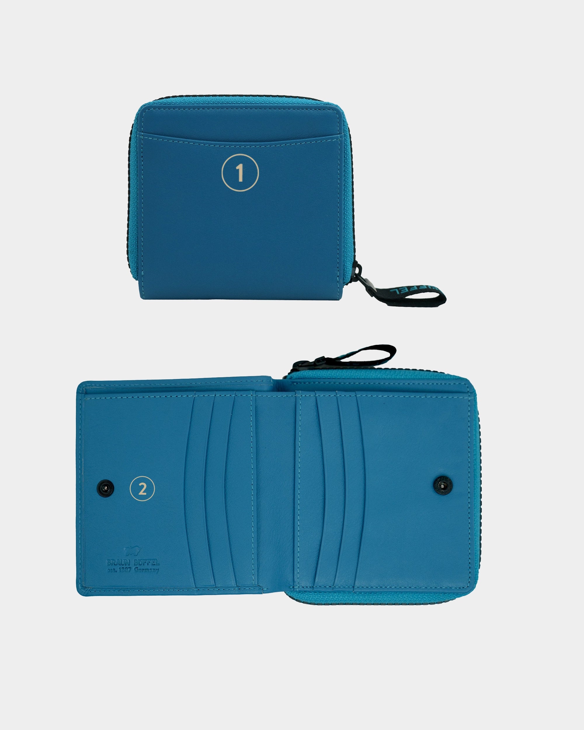 CAPRI RFID RV-Geldbörse S 6CS ocean