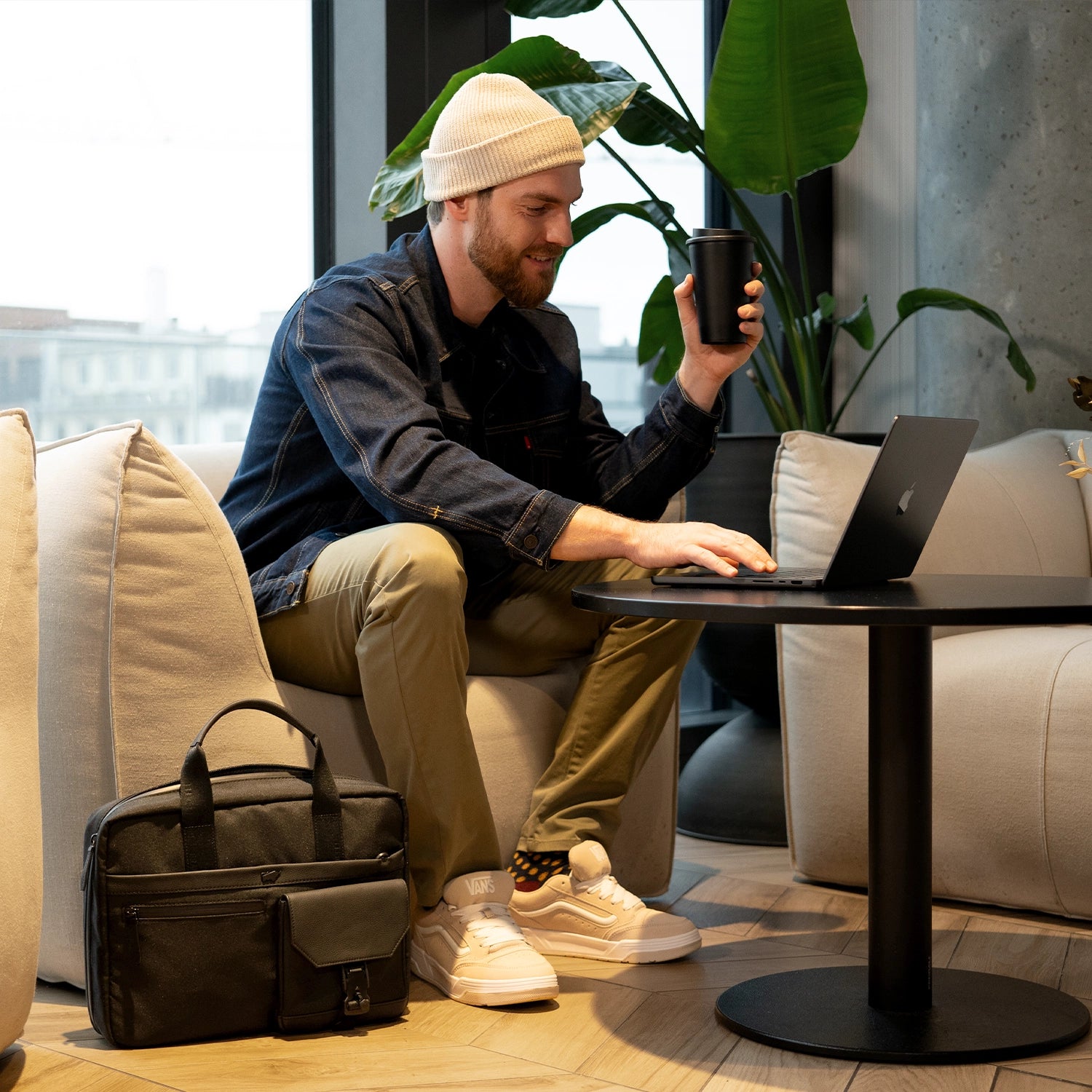 Keyfeature FINN Businesstasche schwarz