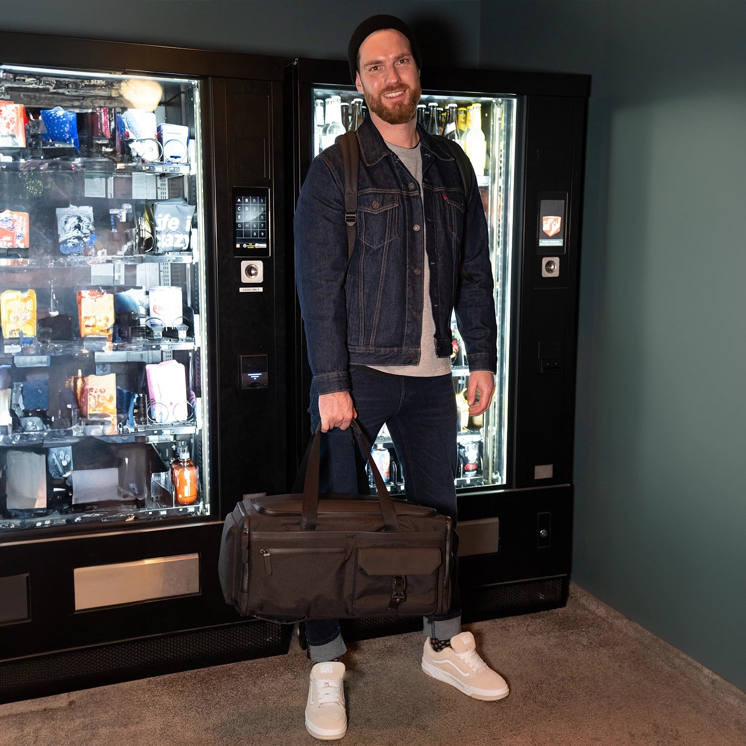 Keyfeature FINN Duffle Bag schwarz