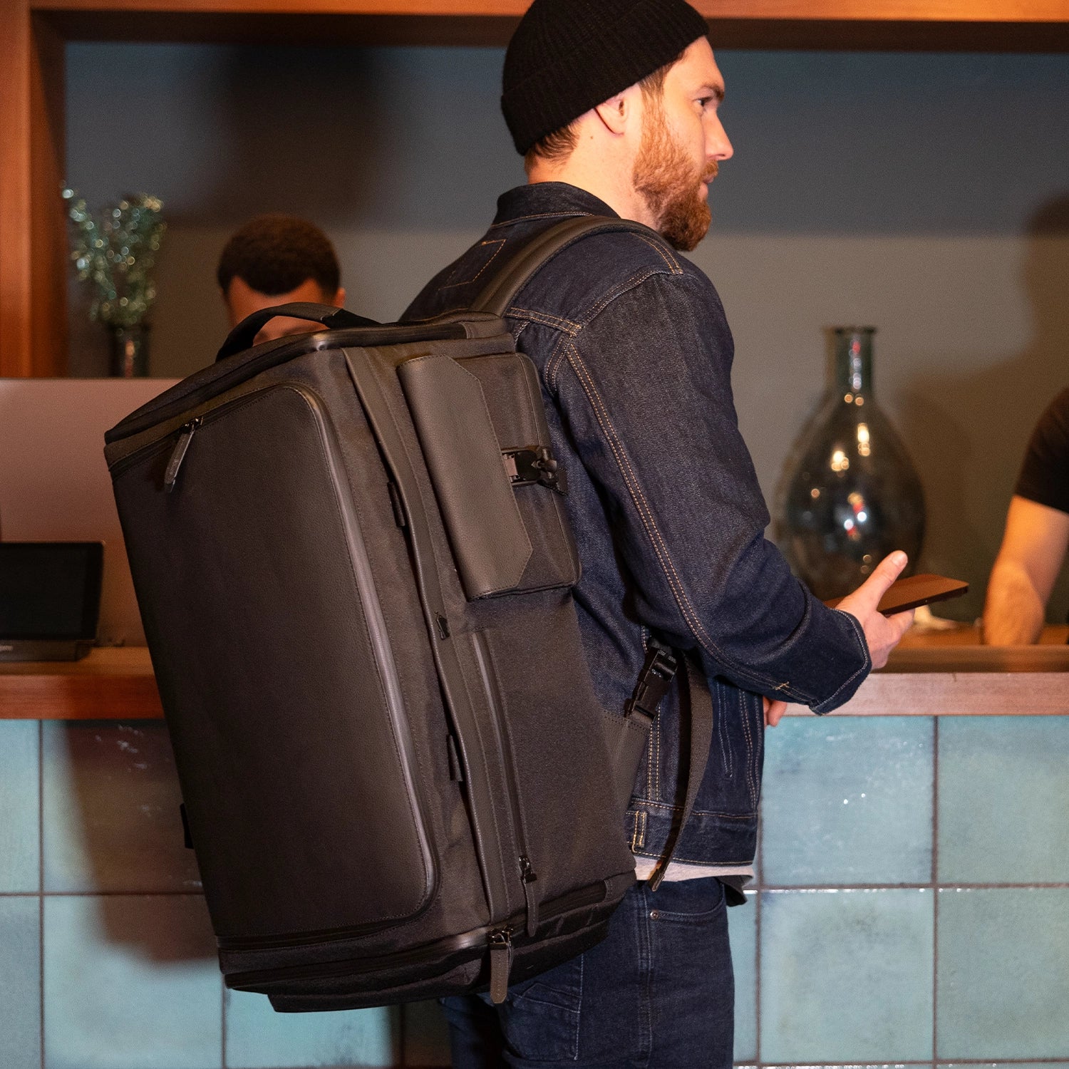 Keyfeature FINN Duffle Bag schwarz