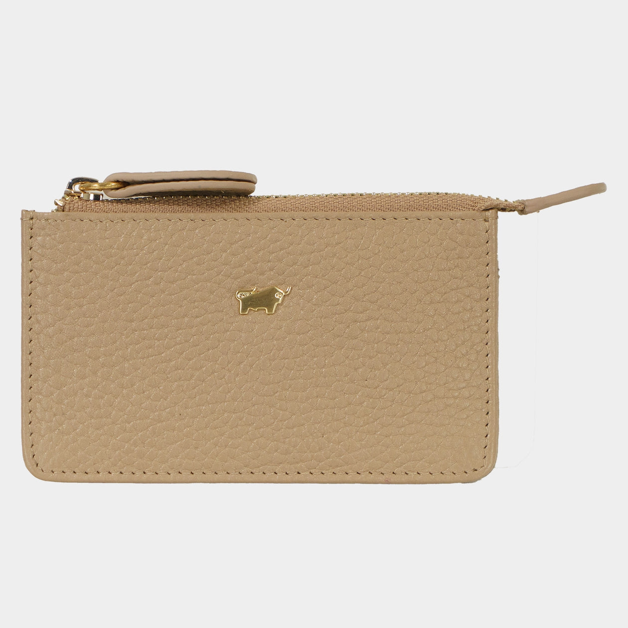 Frontansicht ASTI Schlüsseletui caramel