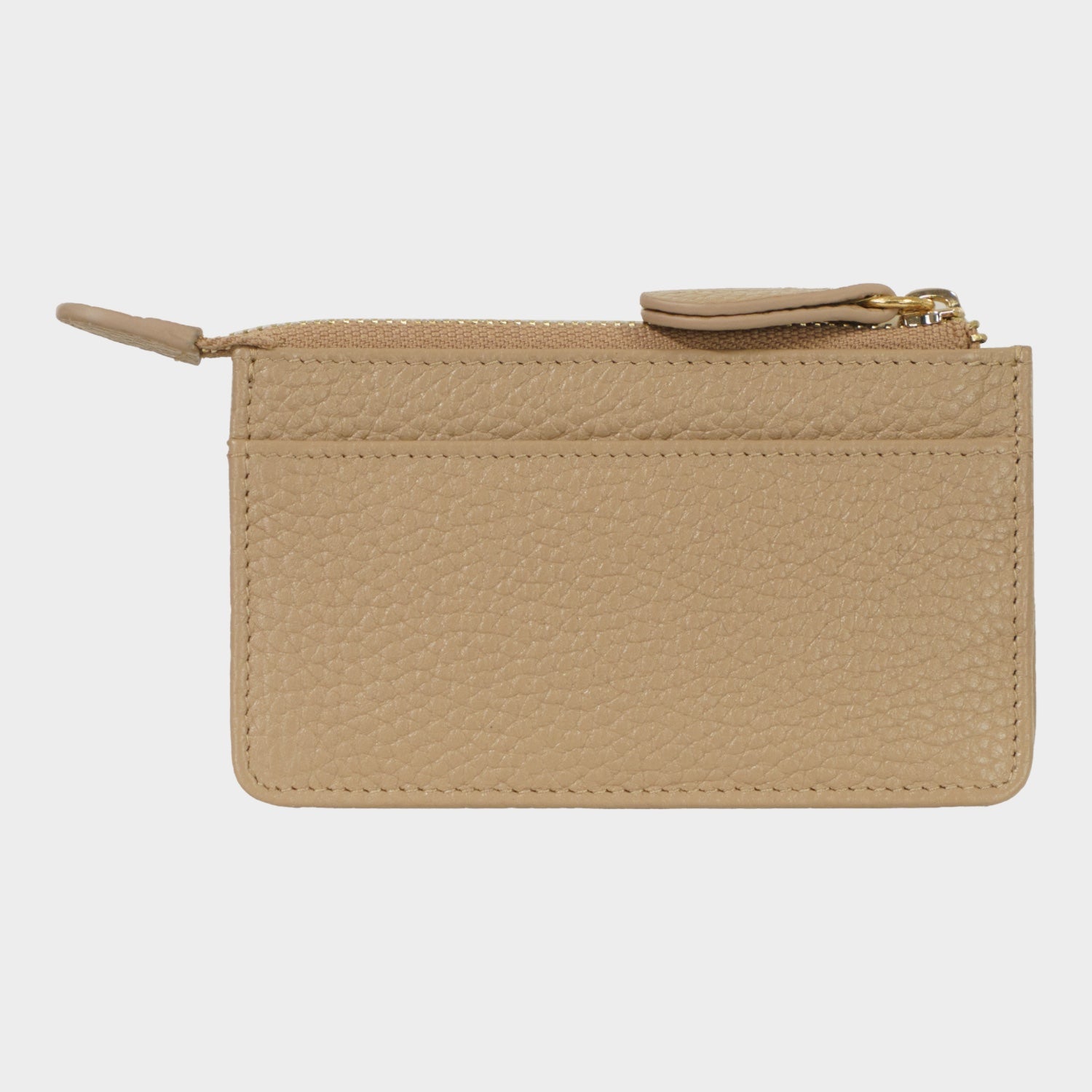 Rückansicht ASTI Schlüsseletui caramel