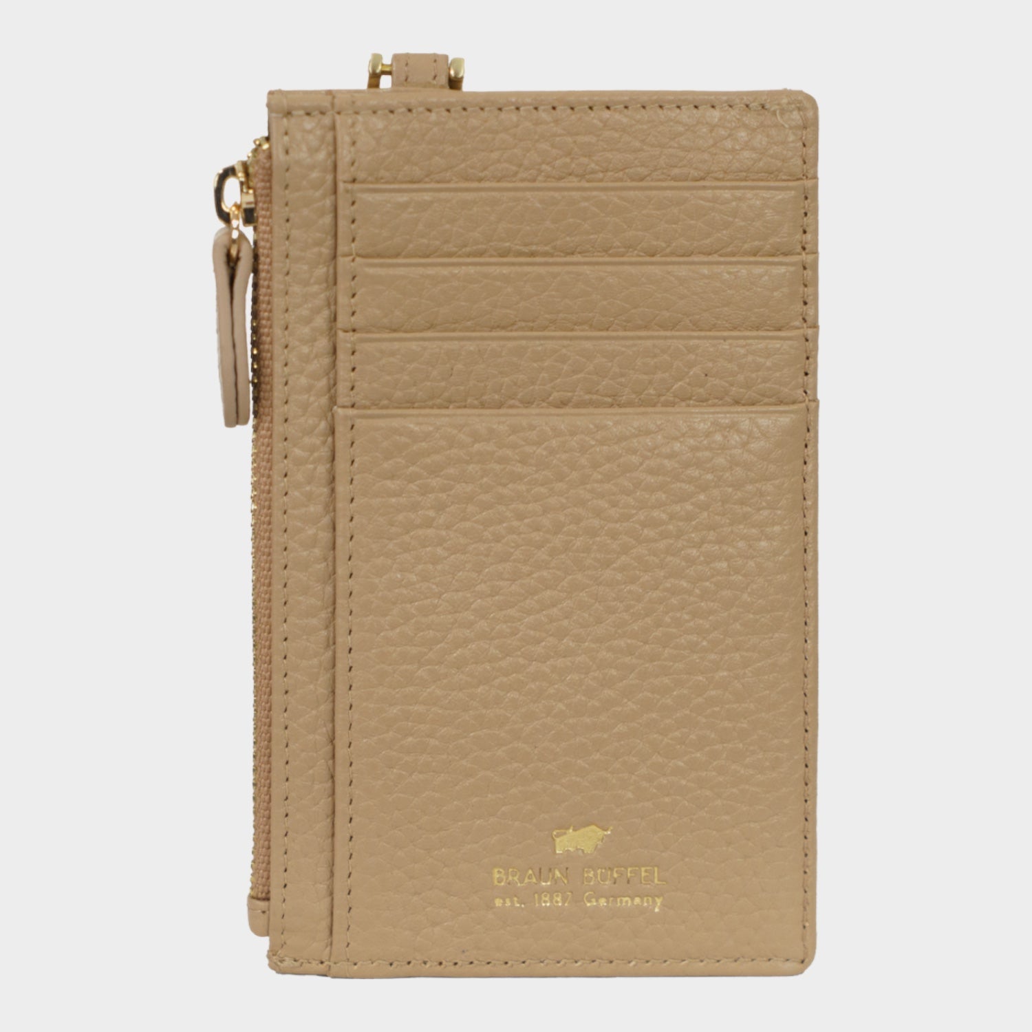 Rückansicht ASTI Geldbörse XS 4CS caramel