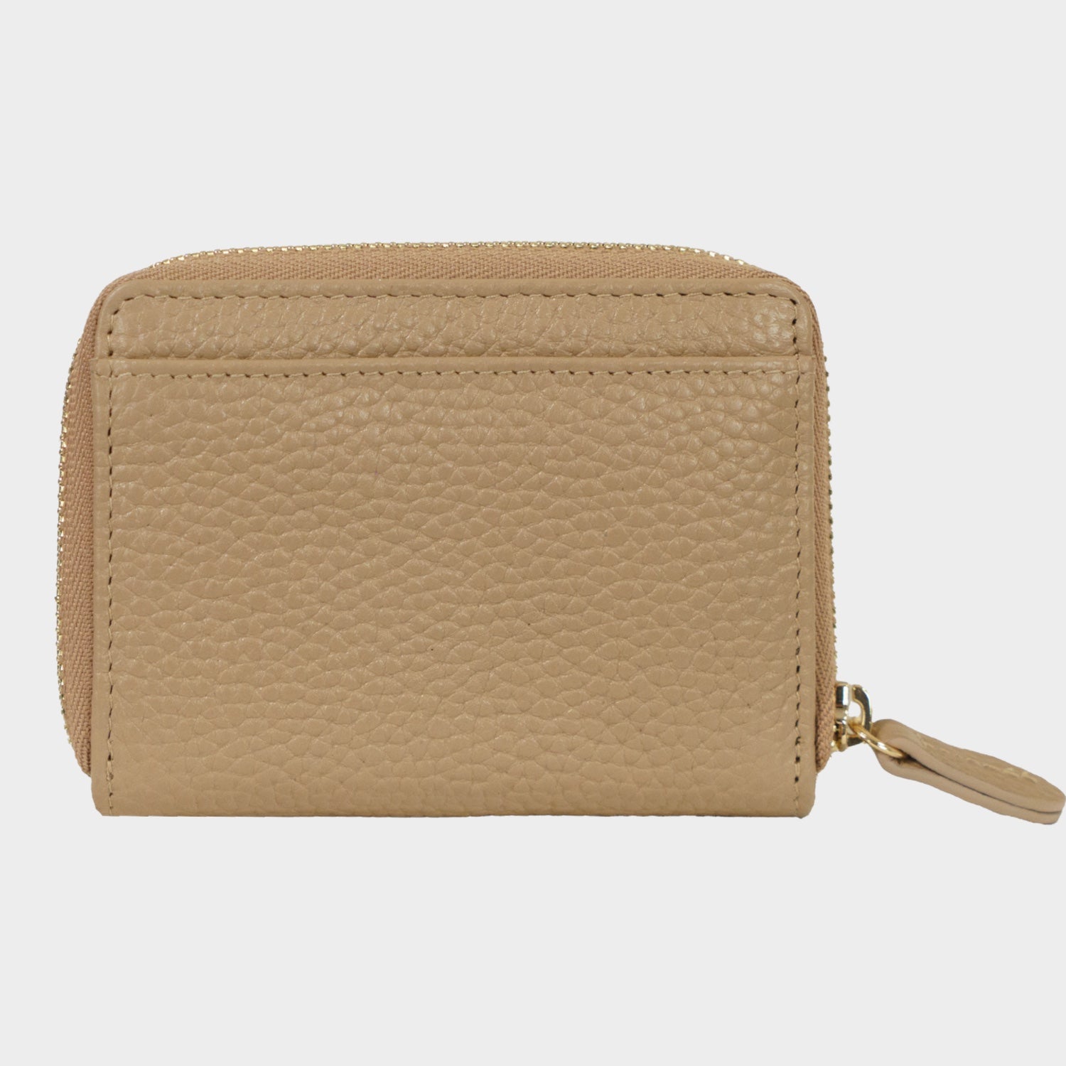 Rückansicht ASTI Mini RV-Geldbörse 5CS caramel