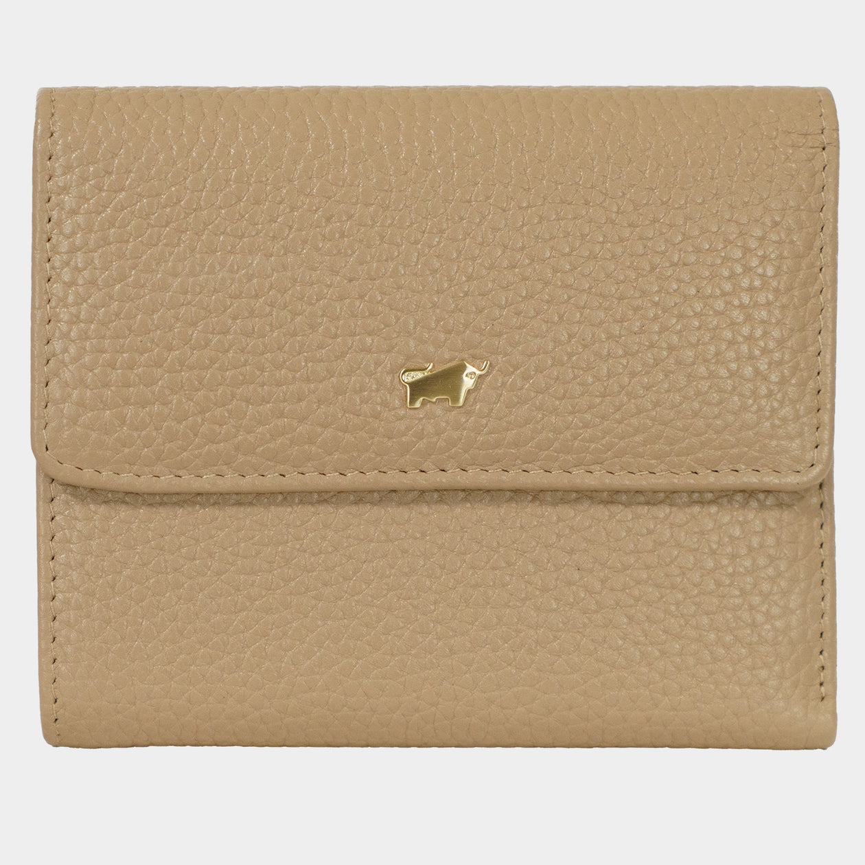 Frontansicht ASTI Geldbörse M 8CS caramel