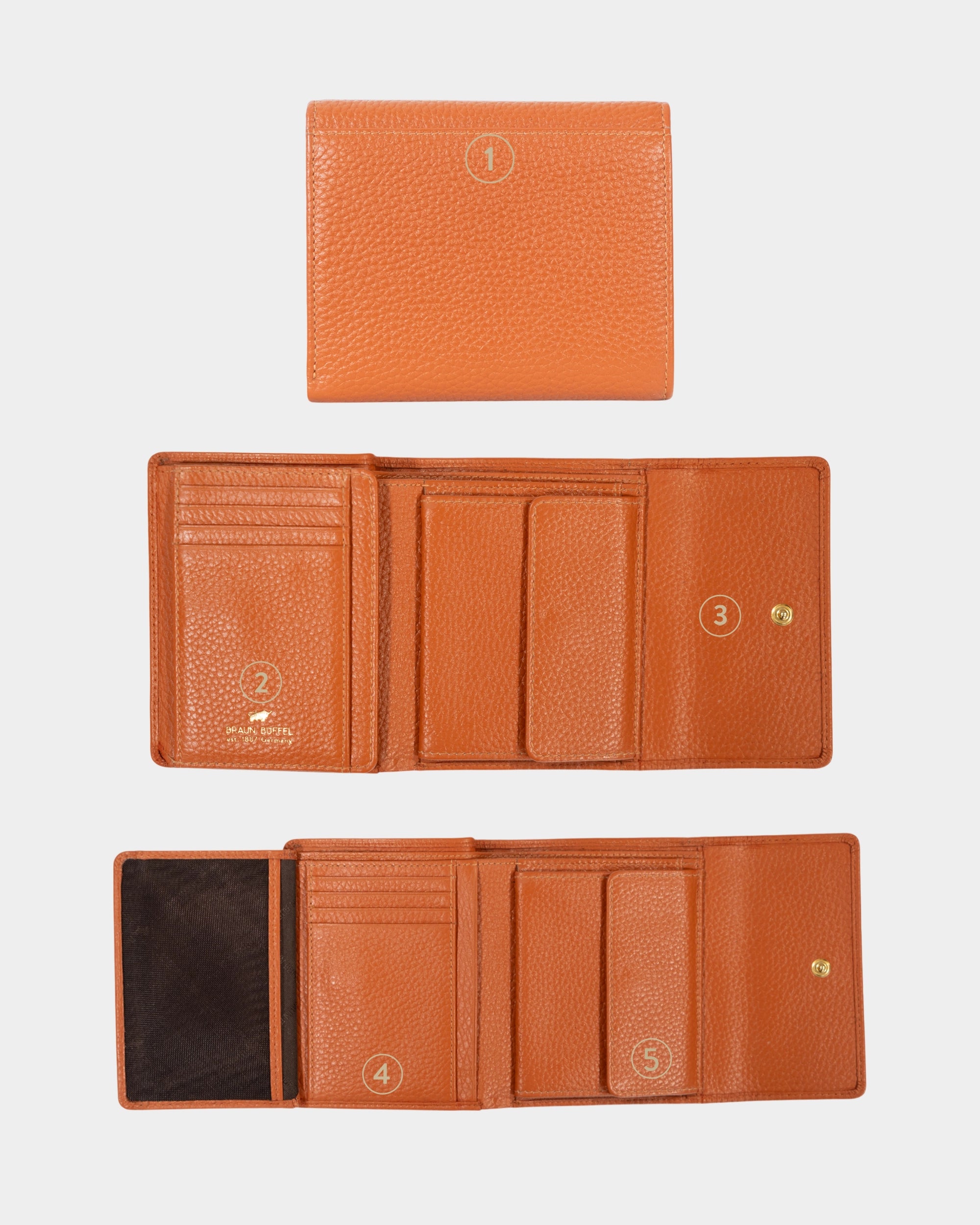 ASTI Geldbörse M 8CS pumpkin spice