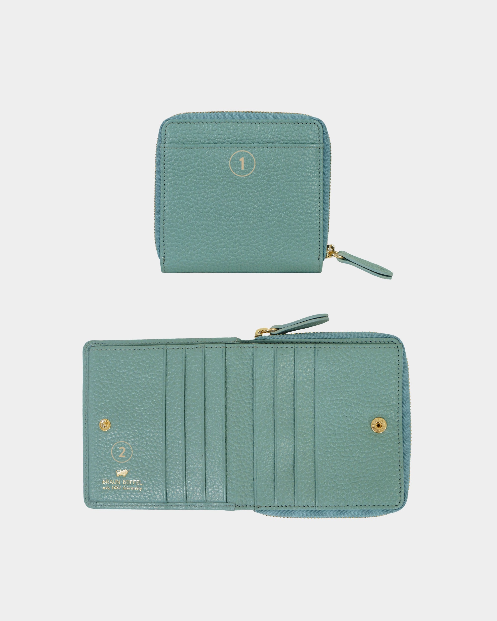 Personalisierungsbild ASTI RV-Geldbörse S 6CS green mistle