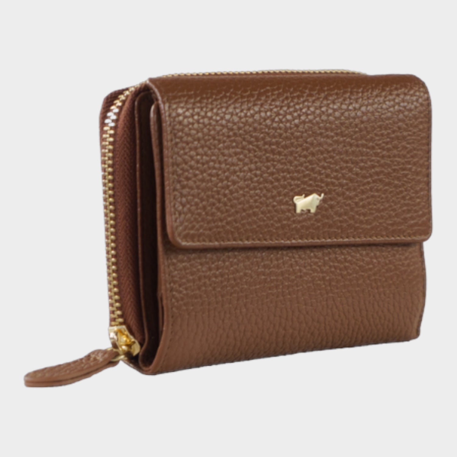Schrägansicht ASTI RV-Geldbörse M 8CS saddle brown