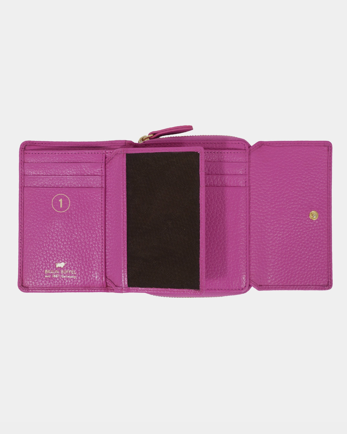 Personalisierung ASTI RV-Geldbörse M 8CS fuchsia