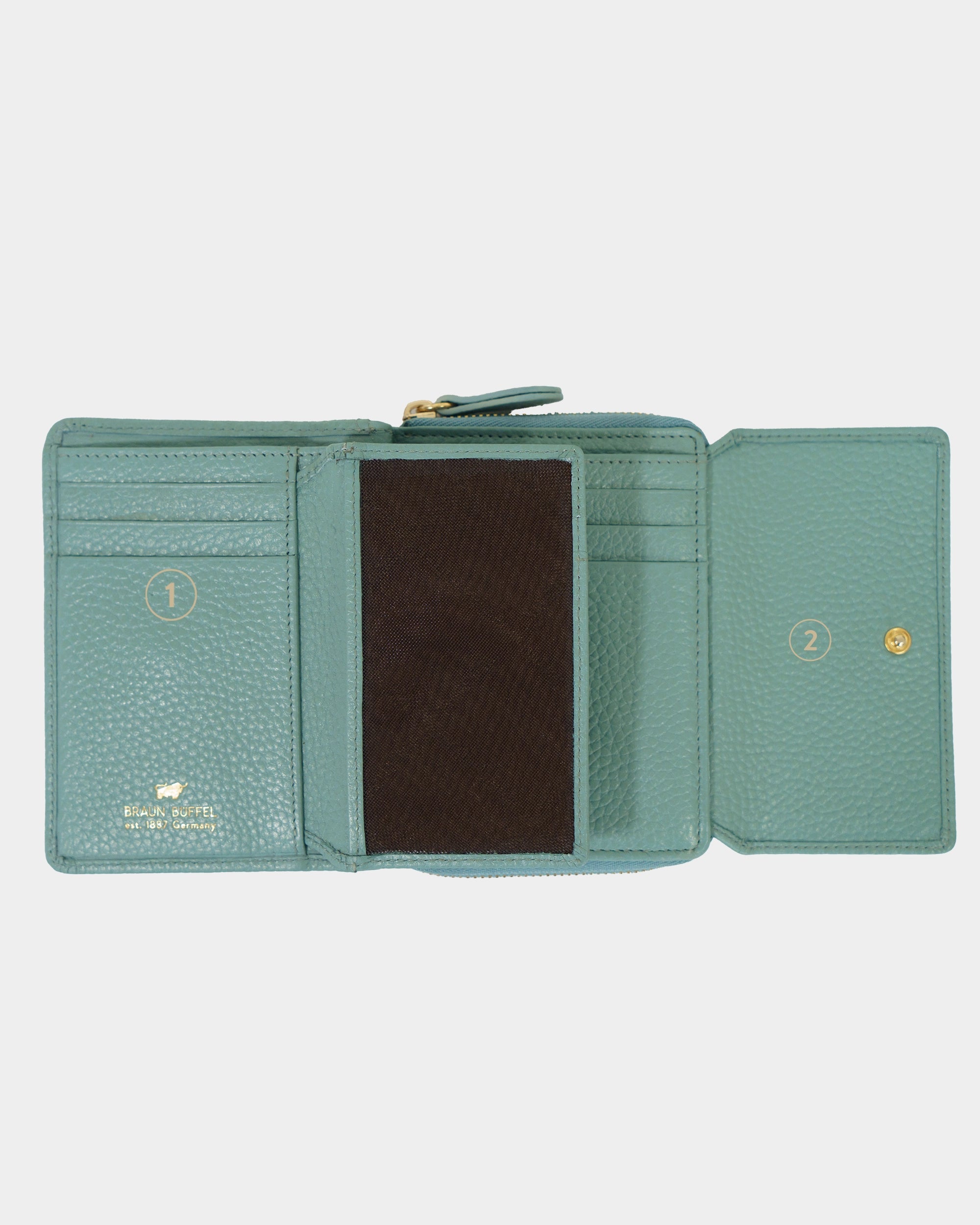 Personalisierungsbild ASTI RV-Geldbörse M 8CS green mistle