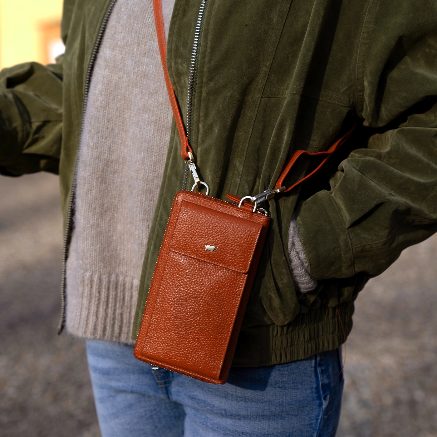 ASTI RV-Geldbörse mit Handyfach 18CS pumpkin spice