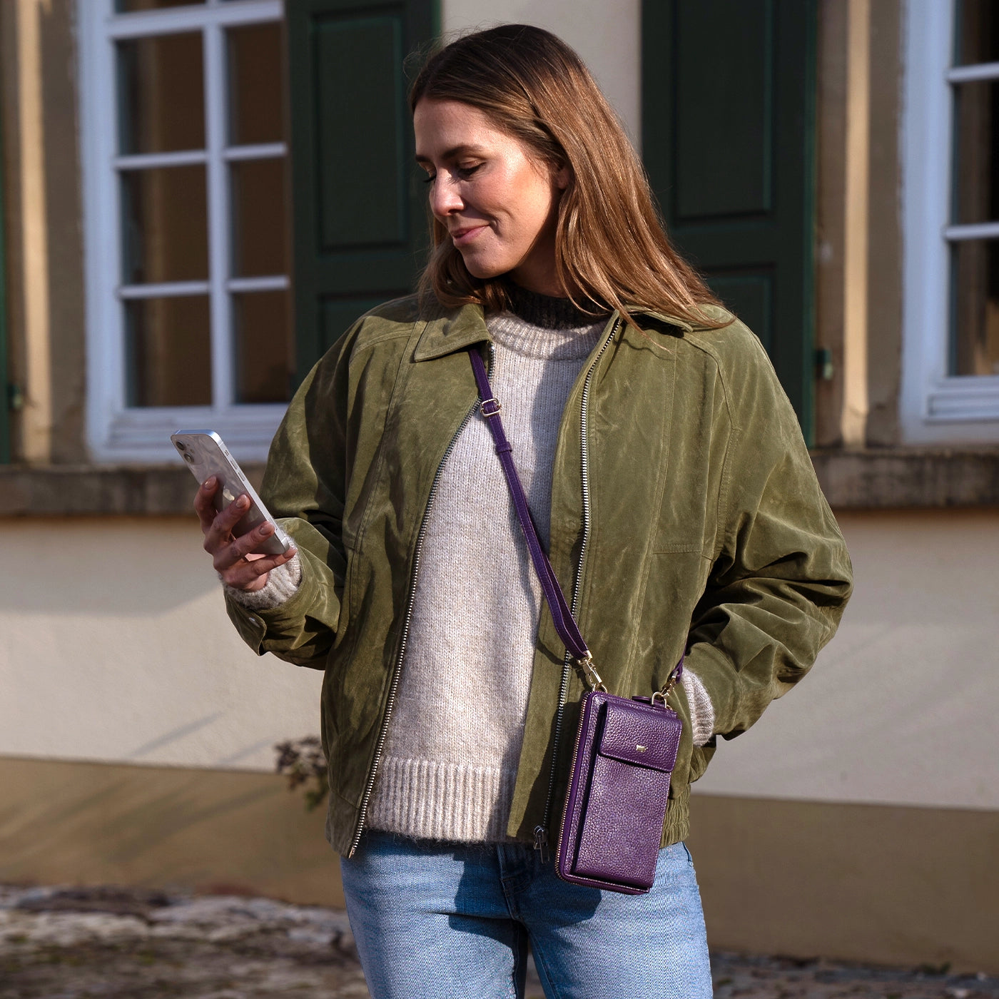 ASTI RV-Geldbörse mit Handyfach 18CS mystery violet