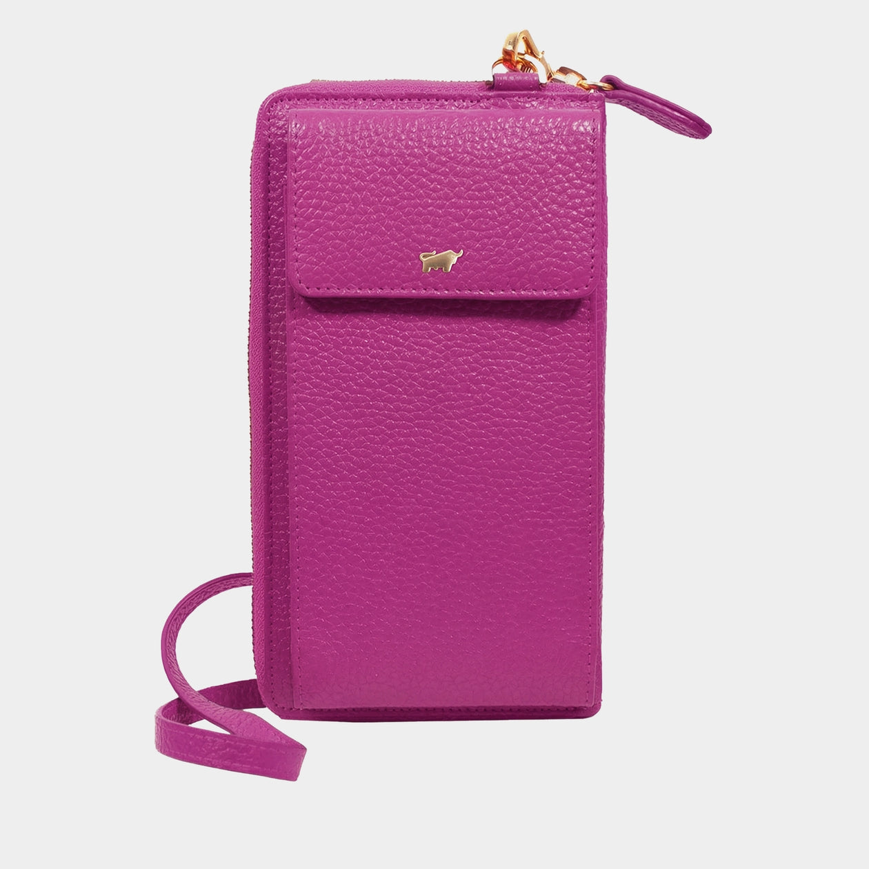 Frontansicht ASTI RV-Geldbörse mit Handyfach 18CS fuchsia