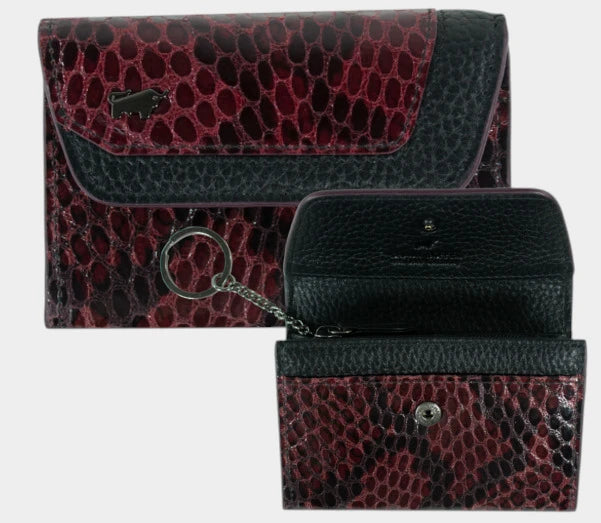 LUISE Mini Wallet burgundy