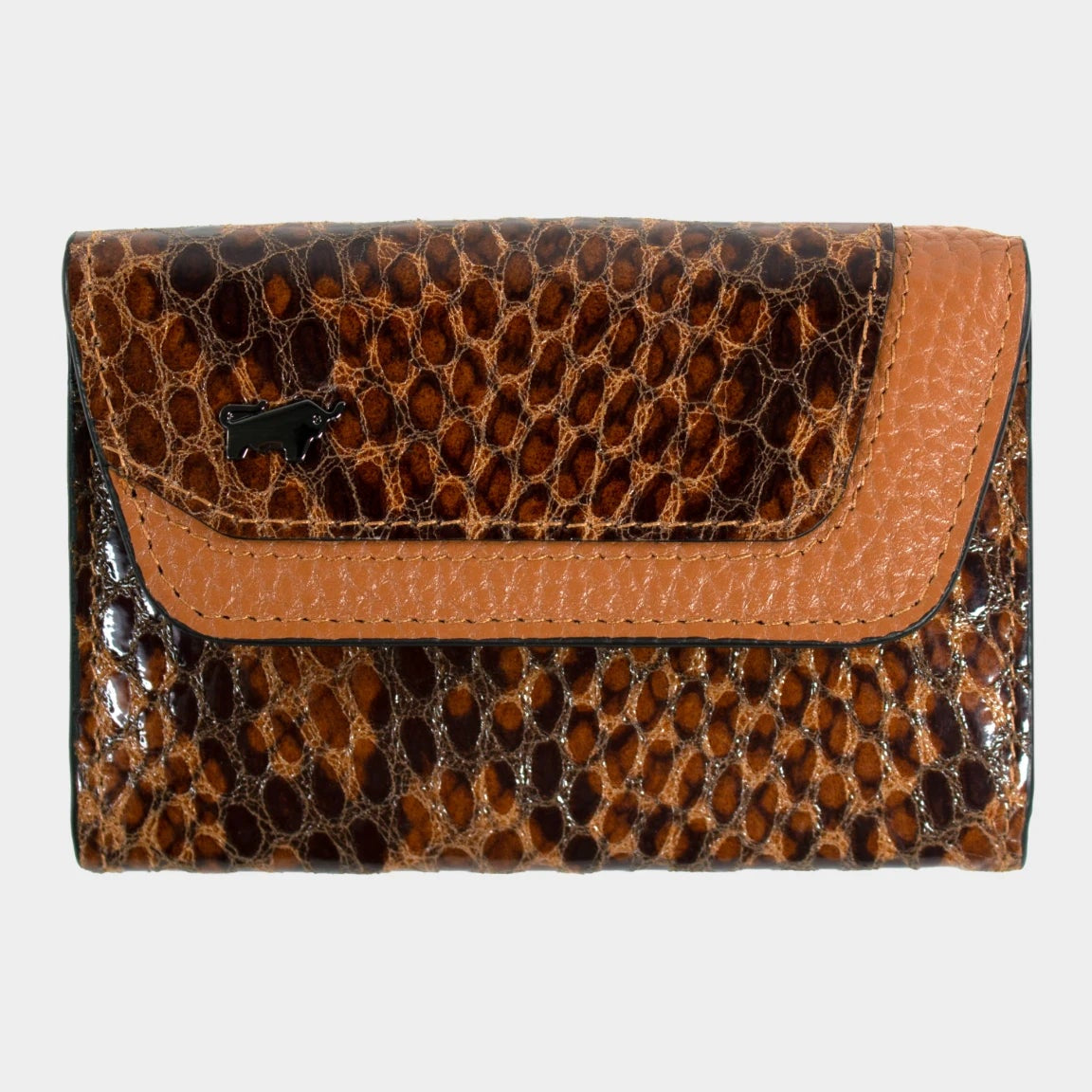 LUISE Mini Wallet cognac
