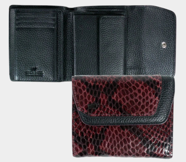 LUISE Wallet M 8CS burgundy