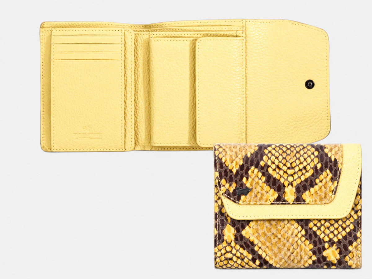 LUISE Wallet M 8CS lemon
