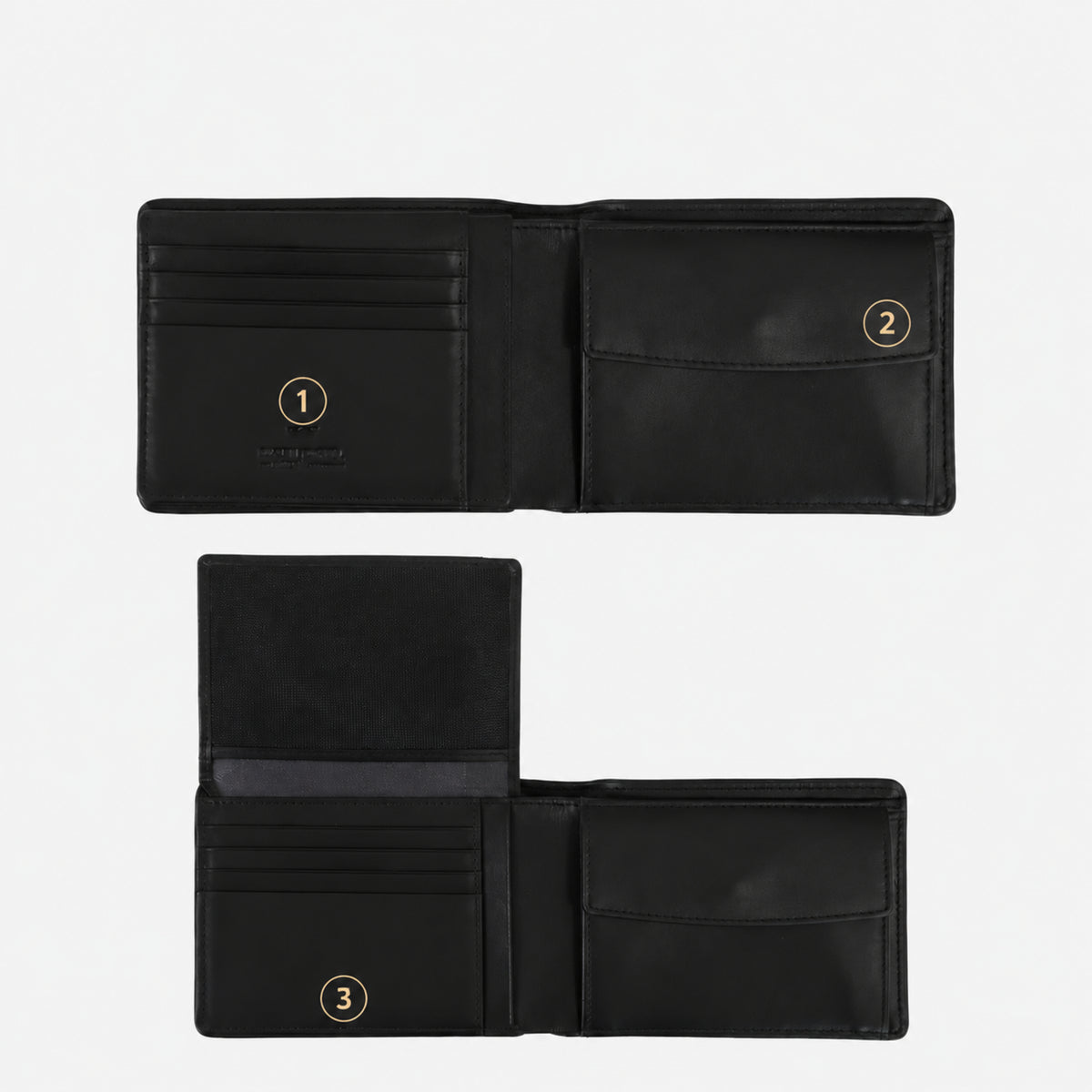 Personalisierungsbild BEN Geldbörse 8CS black/black