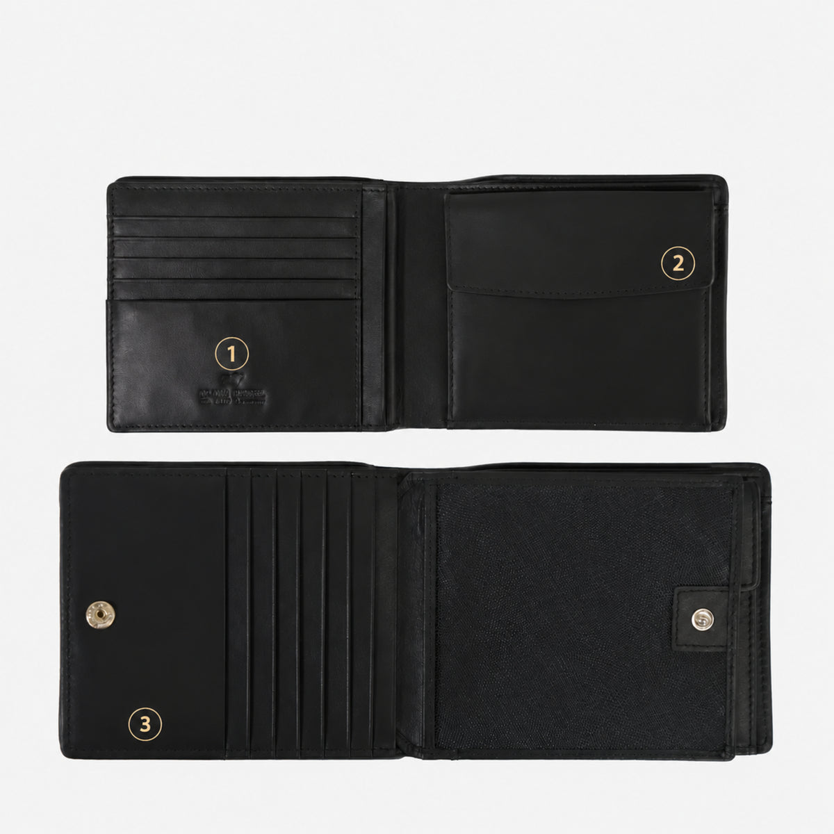 Personalisierungsbild BEN Geldbörse 12CS black/black