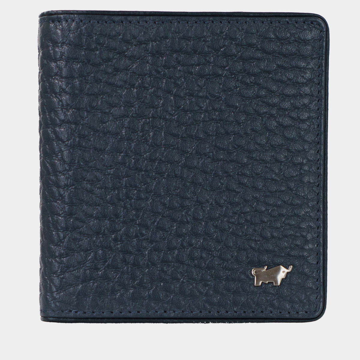 Frontansicht BEN Geldbörse Carré 8CS navy/black