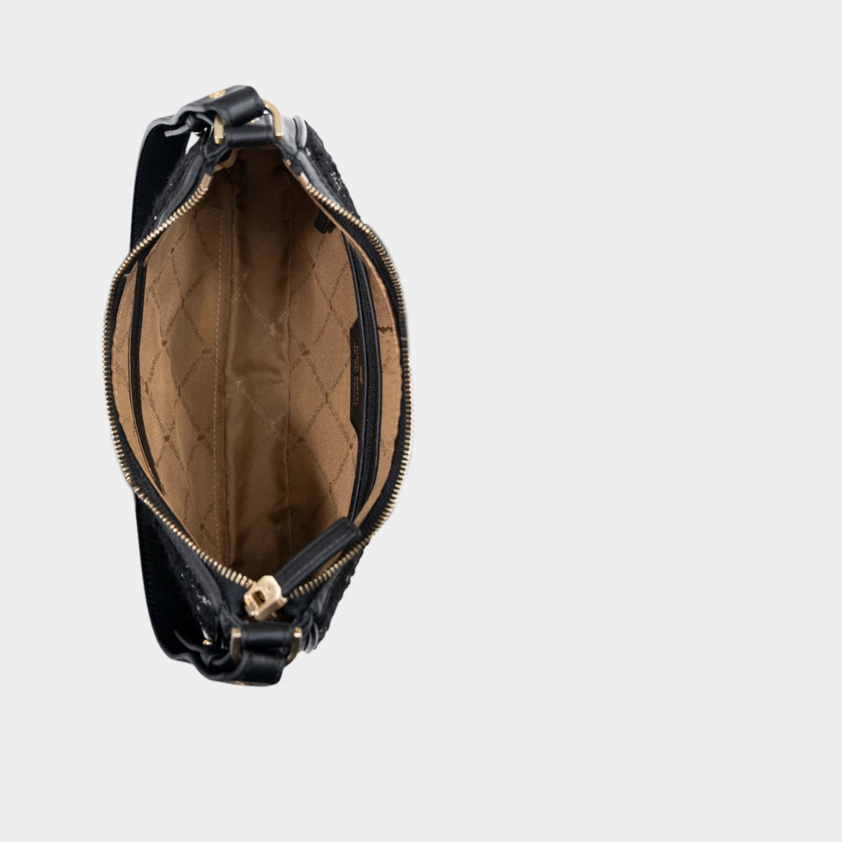 Innenansicht PAULINE Mini Bag schwarz